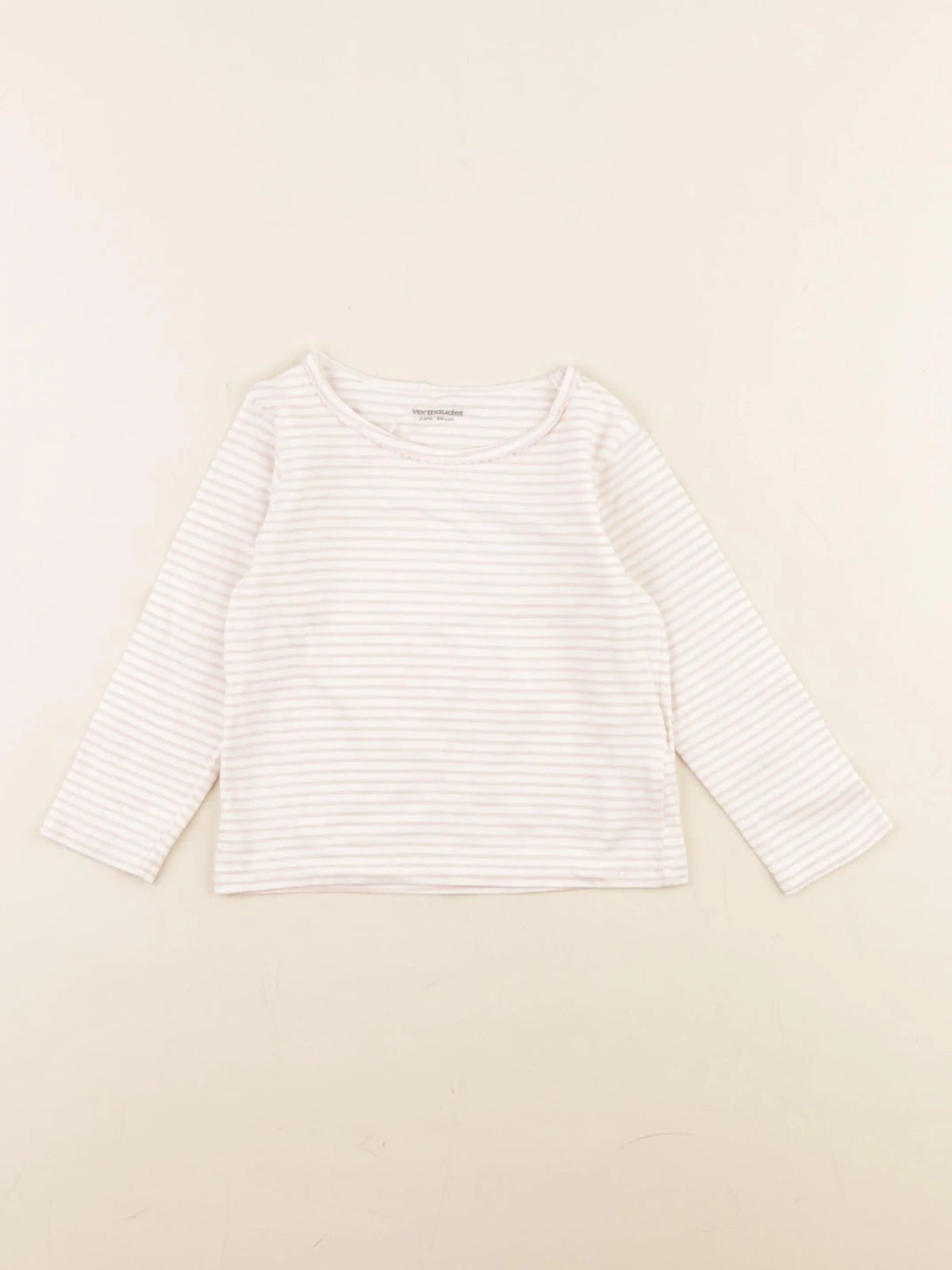 Vertbaudet - maillot de corps rose - 2 ans