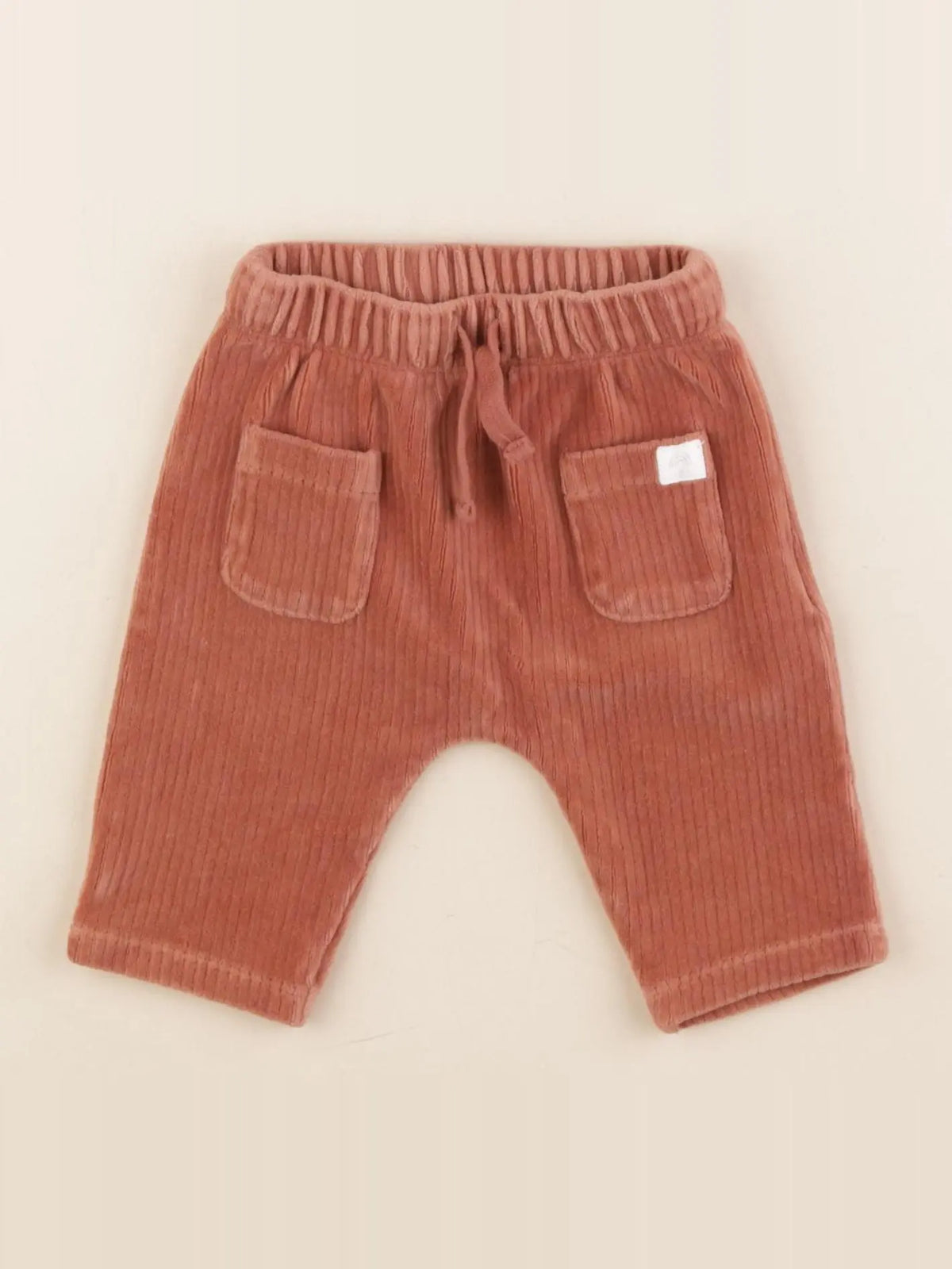 La Redoute - pantalon marron - 3 mois