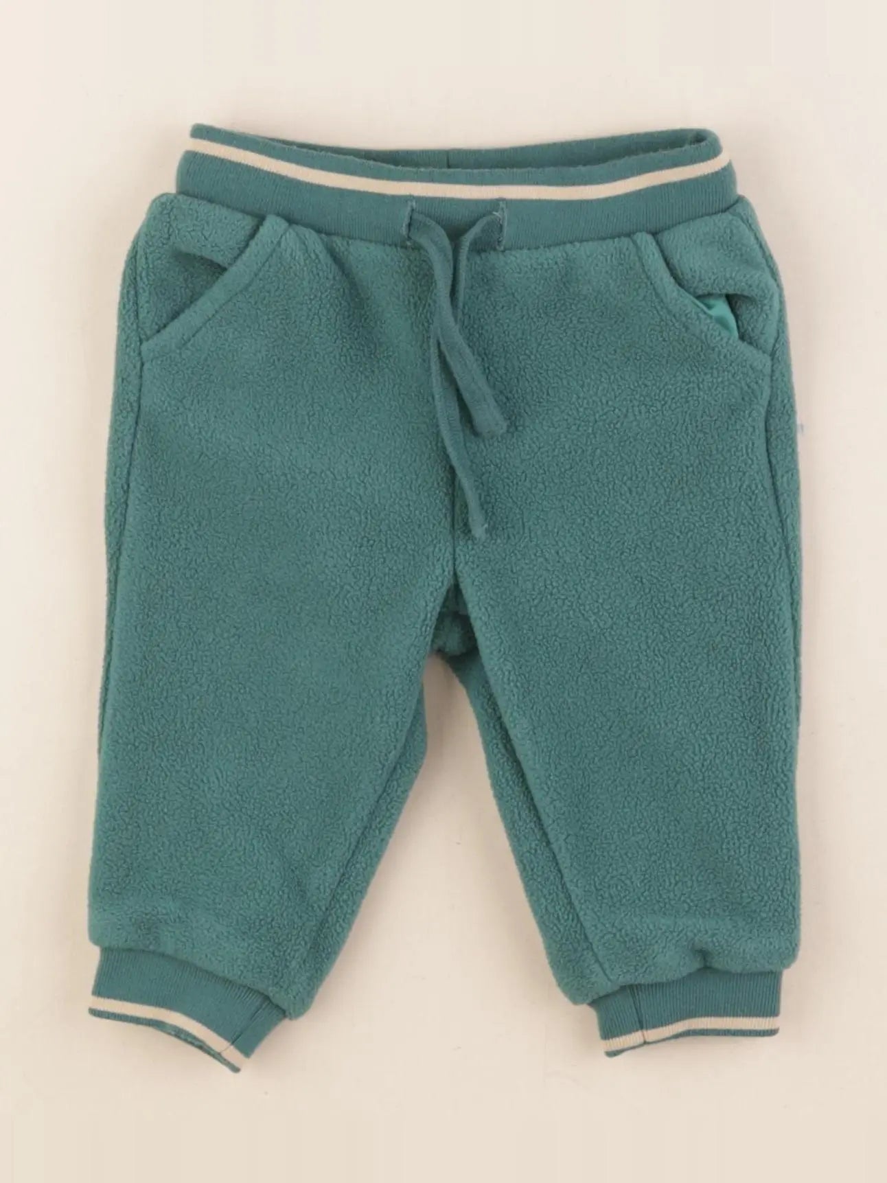 Boutchou - pantalon vert - 6 mois