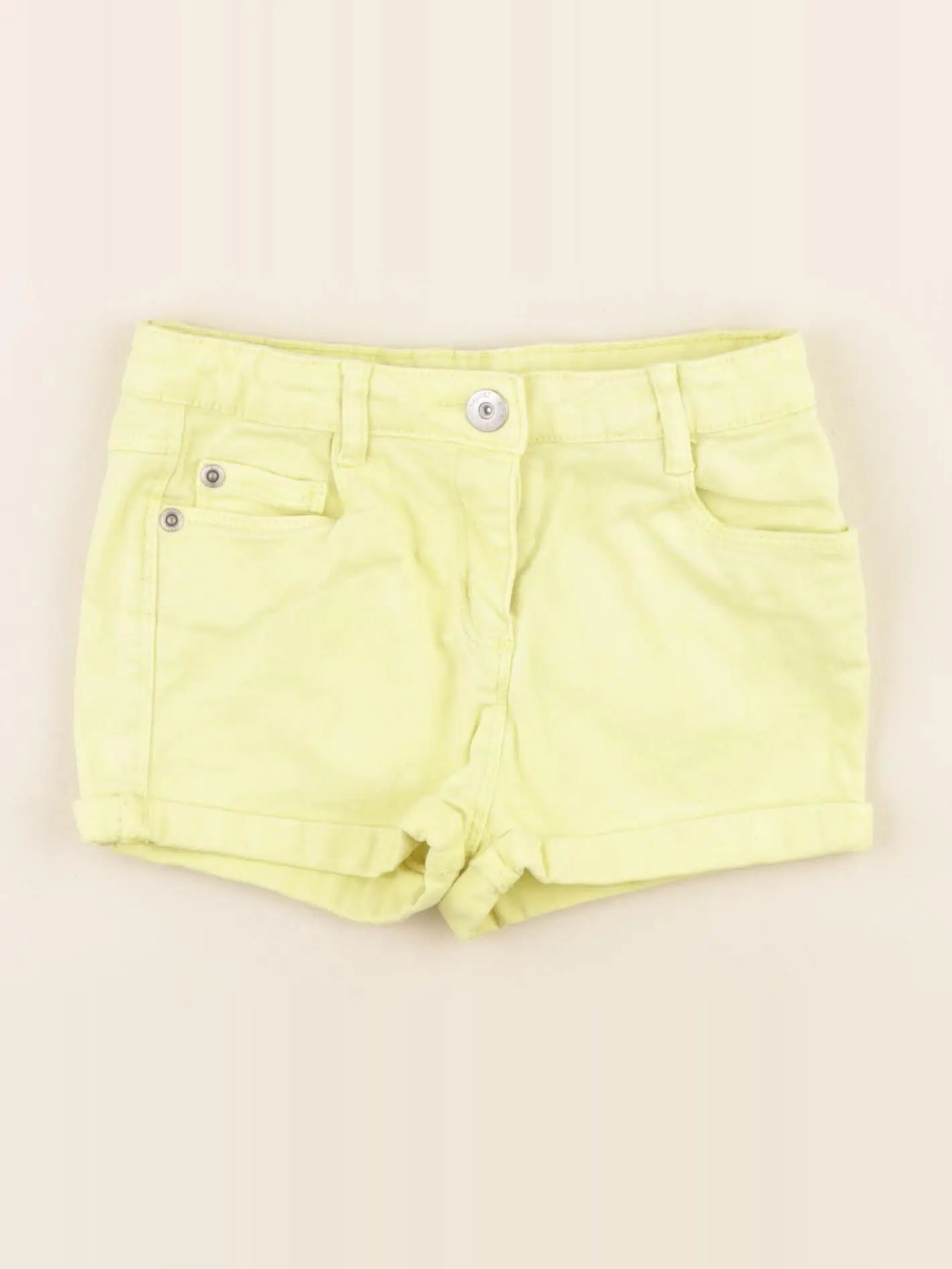 Vertbaudet - short jaune - 5 ans