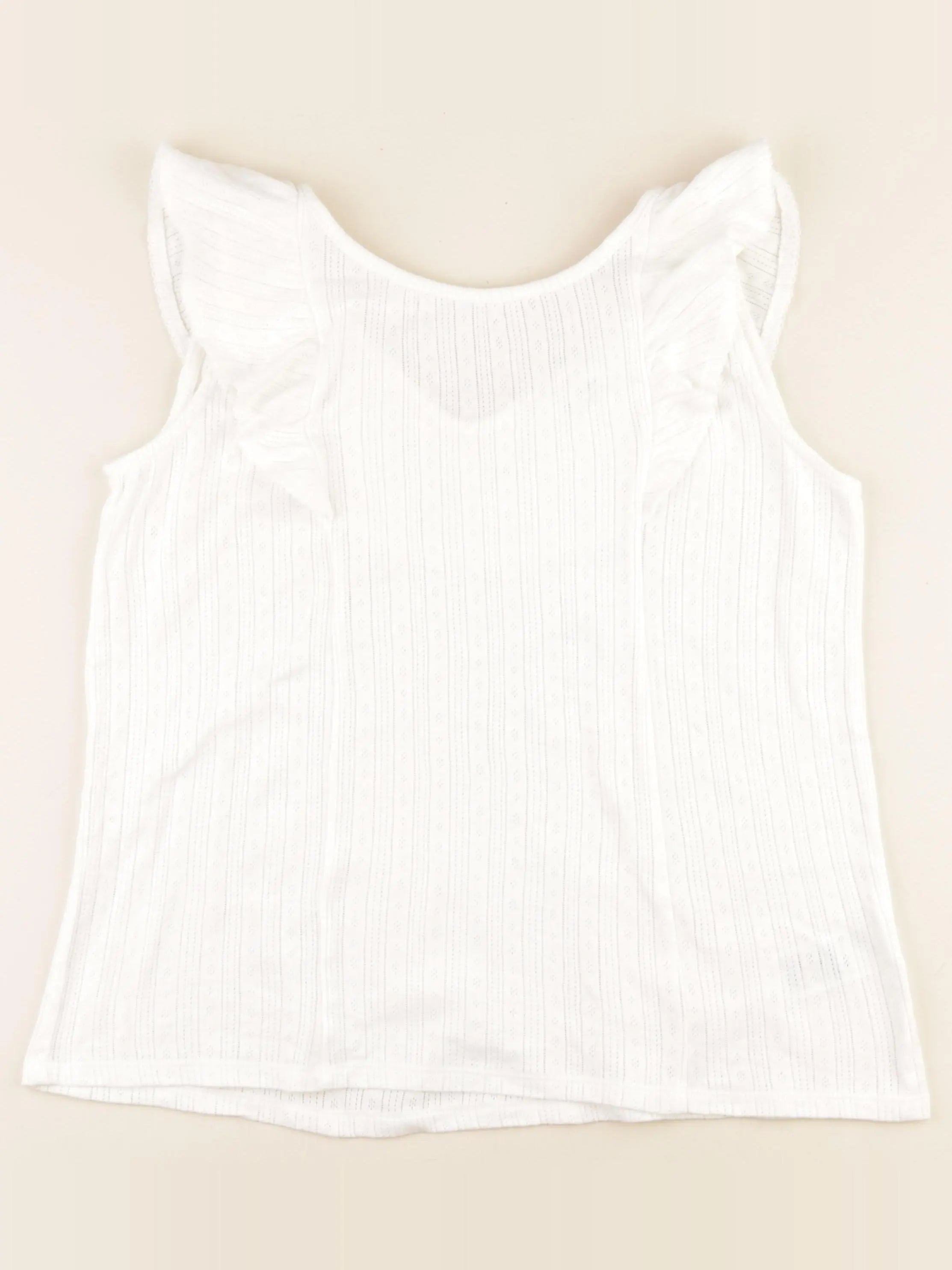 Vertbaudet - débardeur blanc - 14 ans