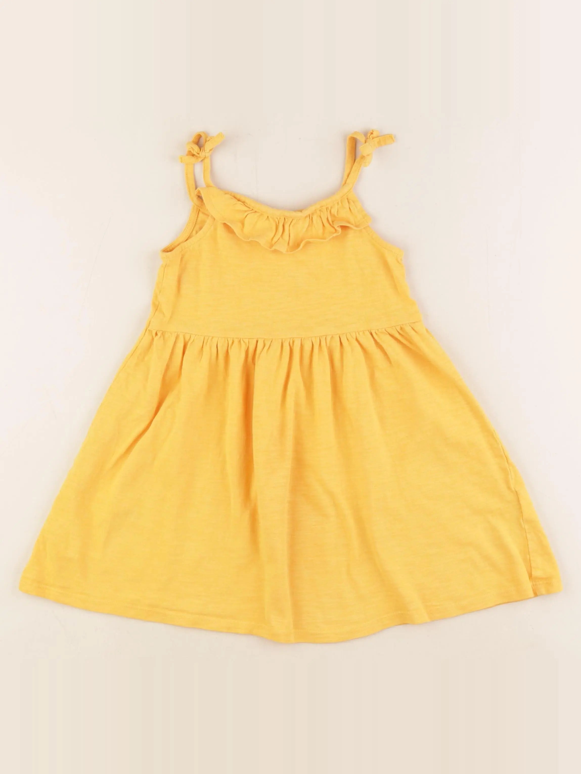 Vertbaudet - robe jaune - 4 ans