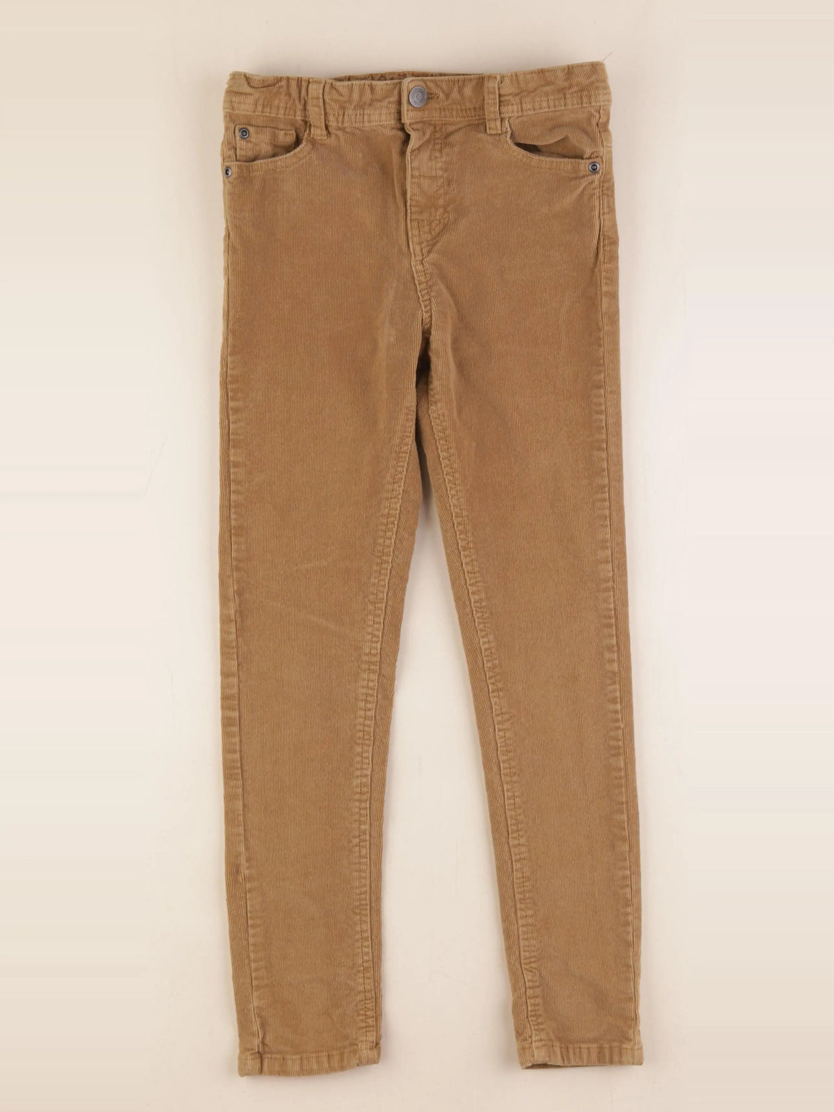 Vertbaudet - pantalon marron - 9 ans