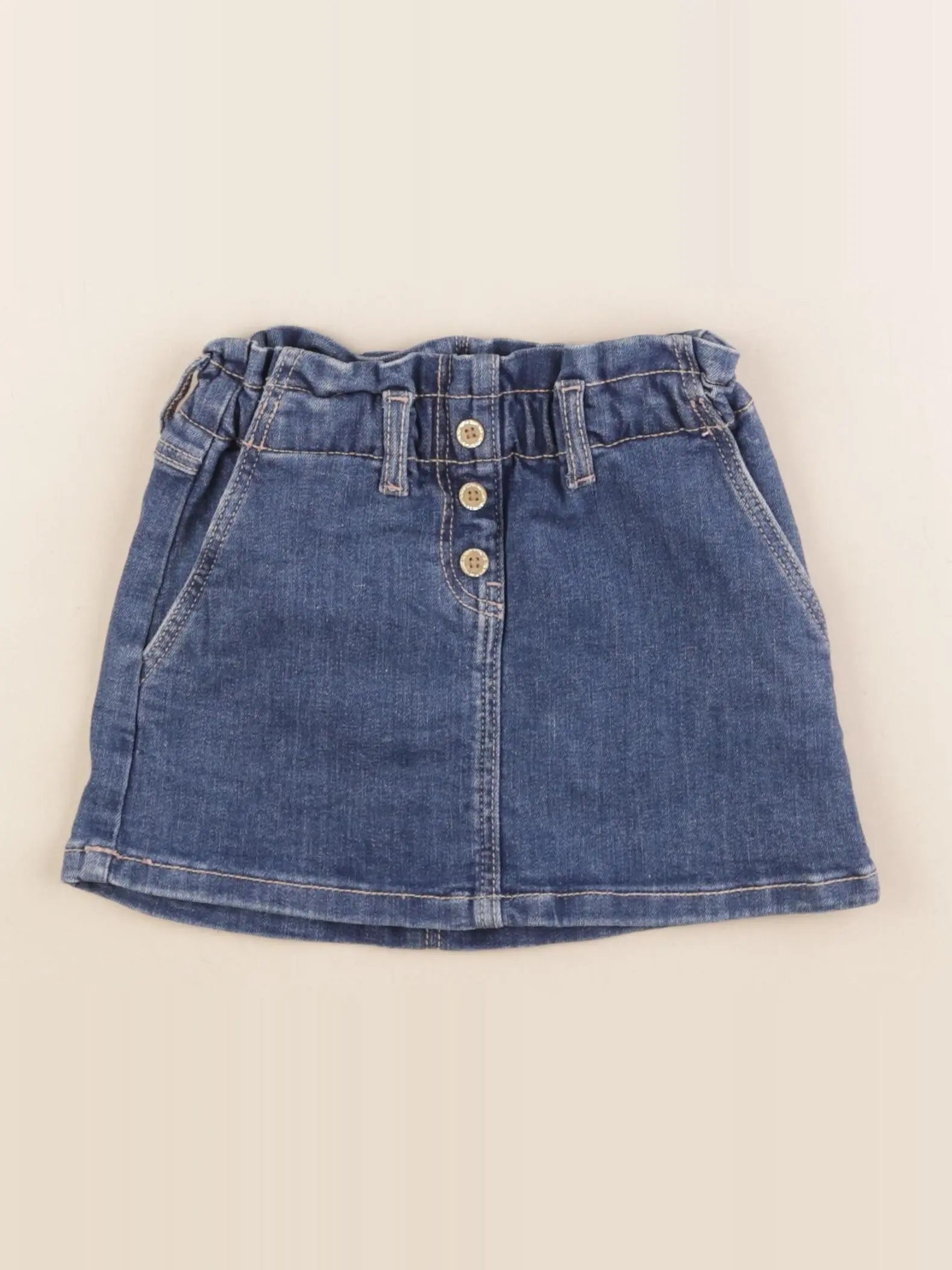 Tape à l'oeil - jupe bleu - 4 ans