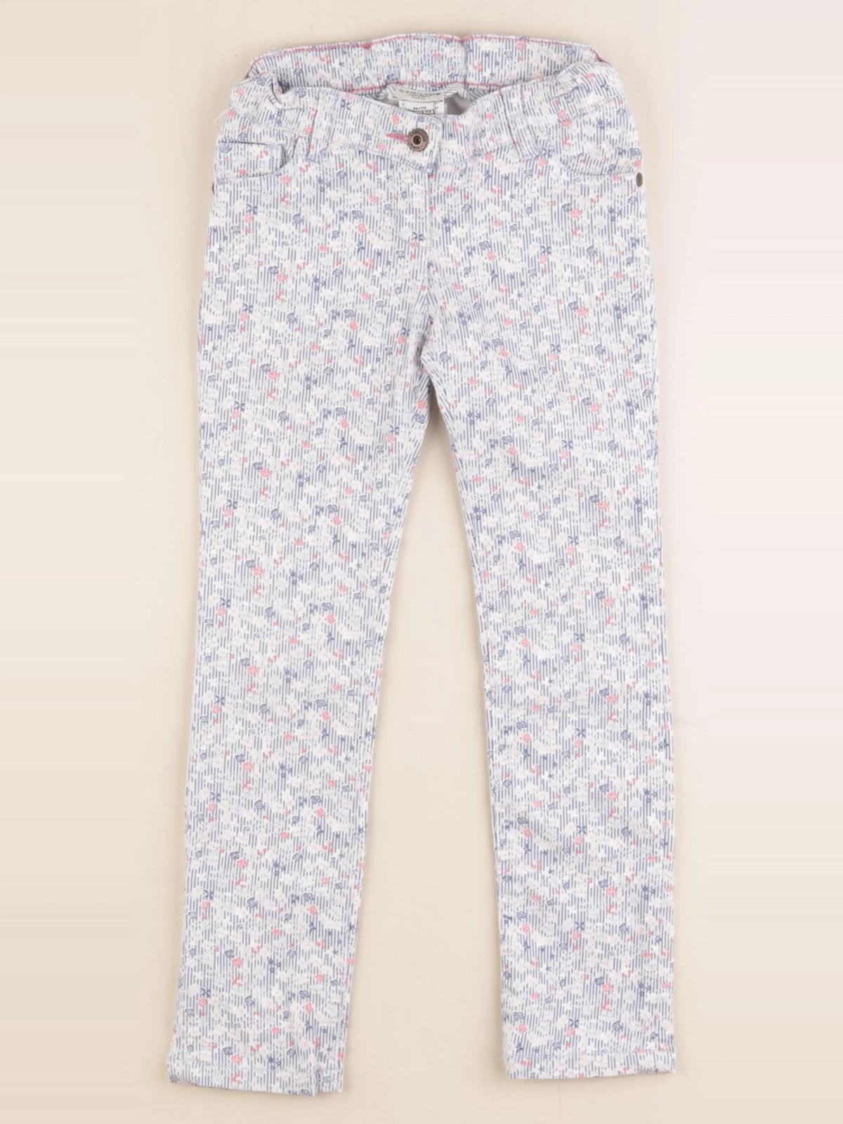 Cyrillus - pantalon multicolore - 6 ans