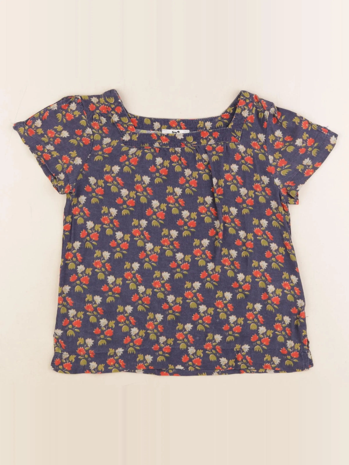 Cyrillus - blouse multicolore - 8 ans