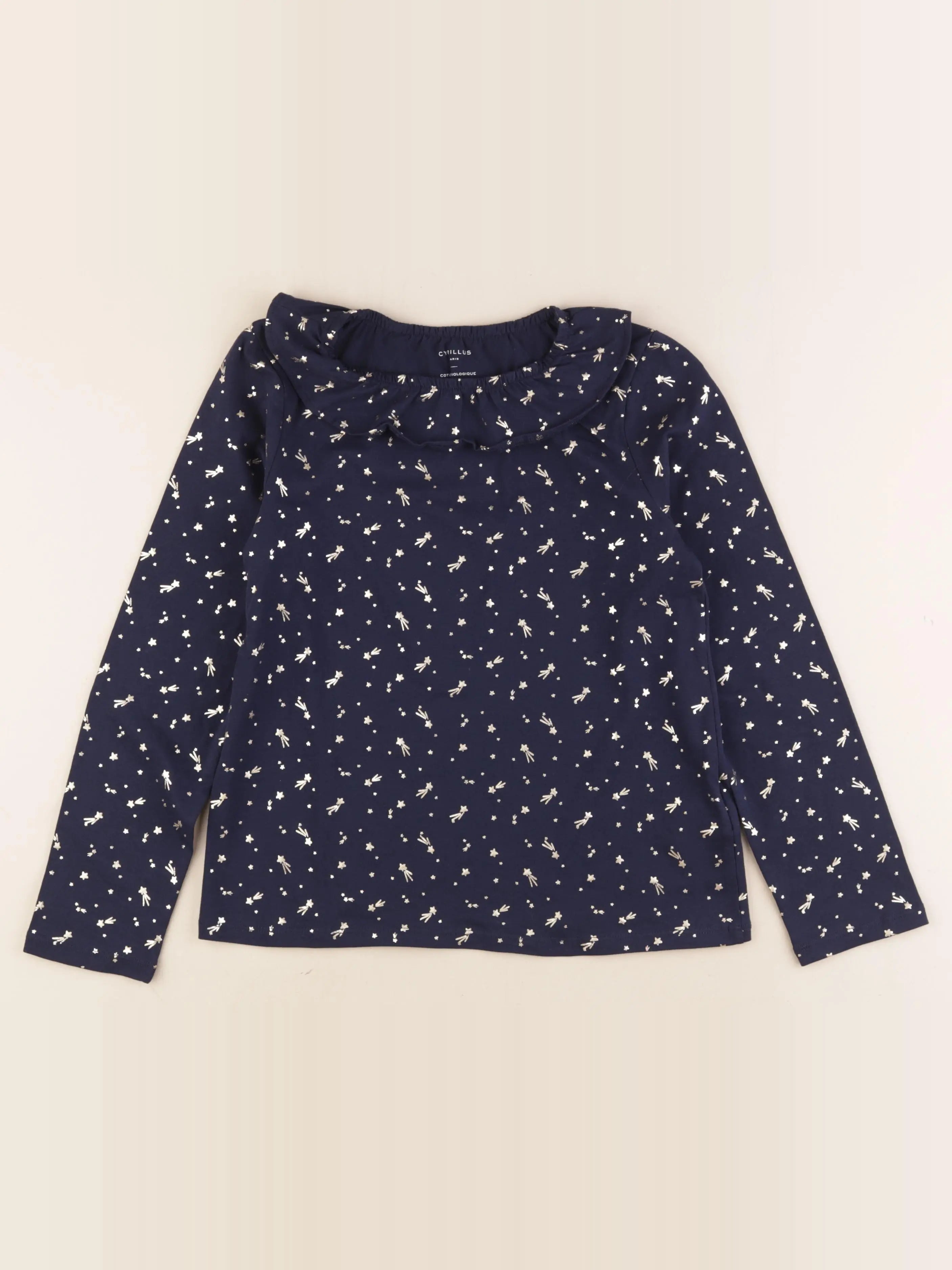 Cyrillus - tee-shirt bleu - 12 ans