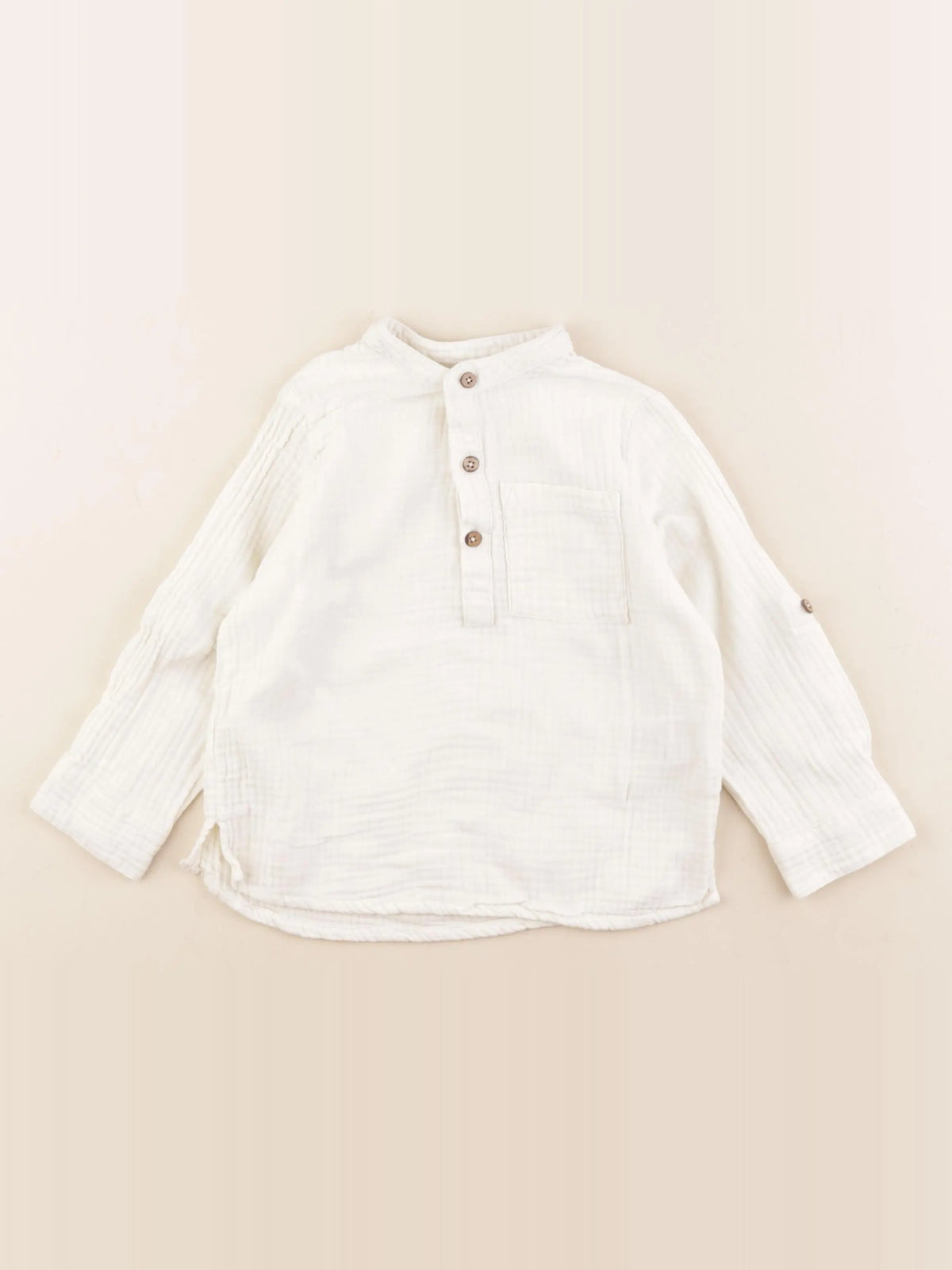 Vertbaudet - chemise blanc - 4 ans