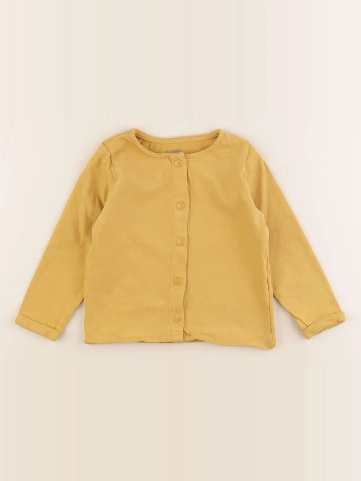 Vertbaudet - tee-shirt jaune - 2 ans
