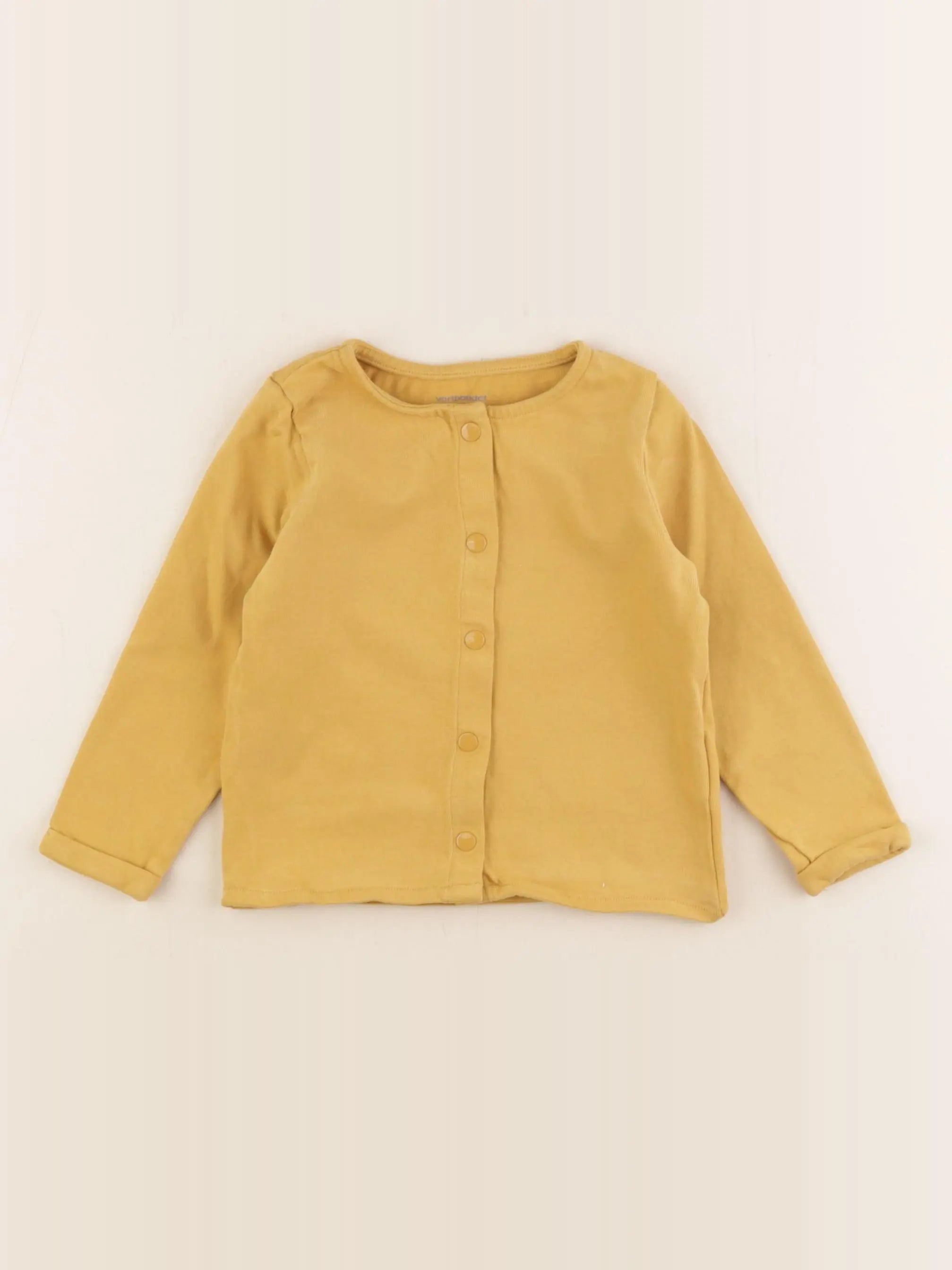 Vertbaudet - tee-shirt jaune - 2 ans