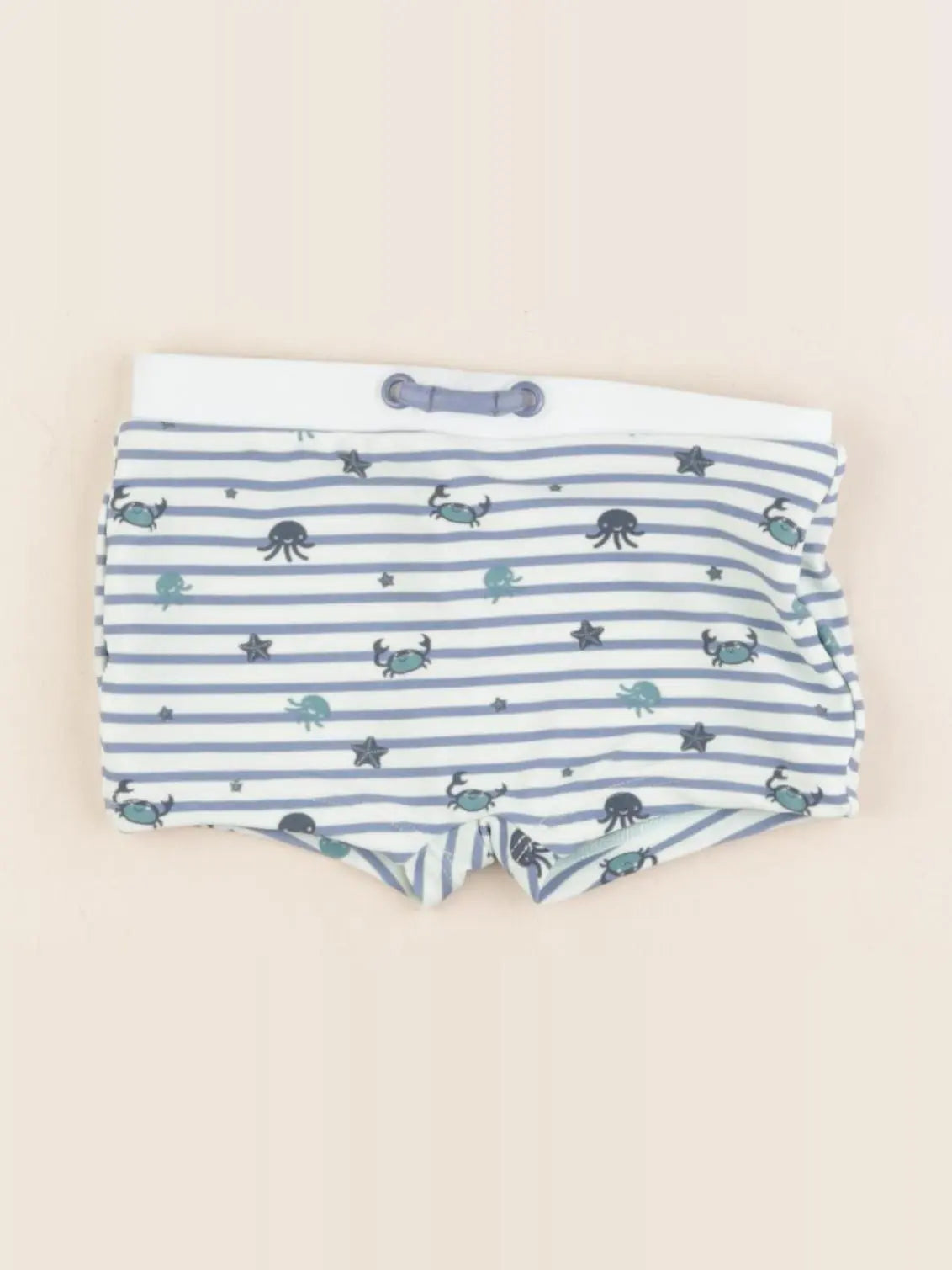 Vertbaudet - maillot de bain bleu - 12 mois