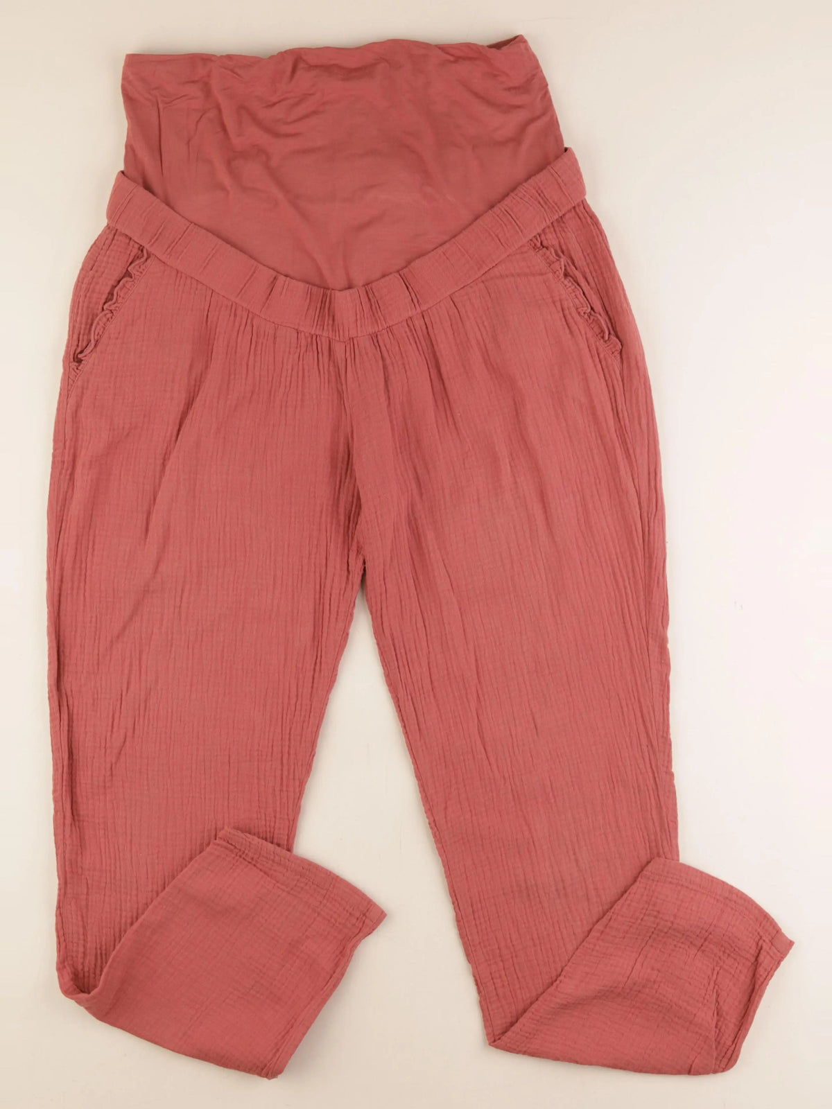 Vertbaudet - pantalon grossesse rose - 42