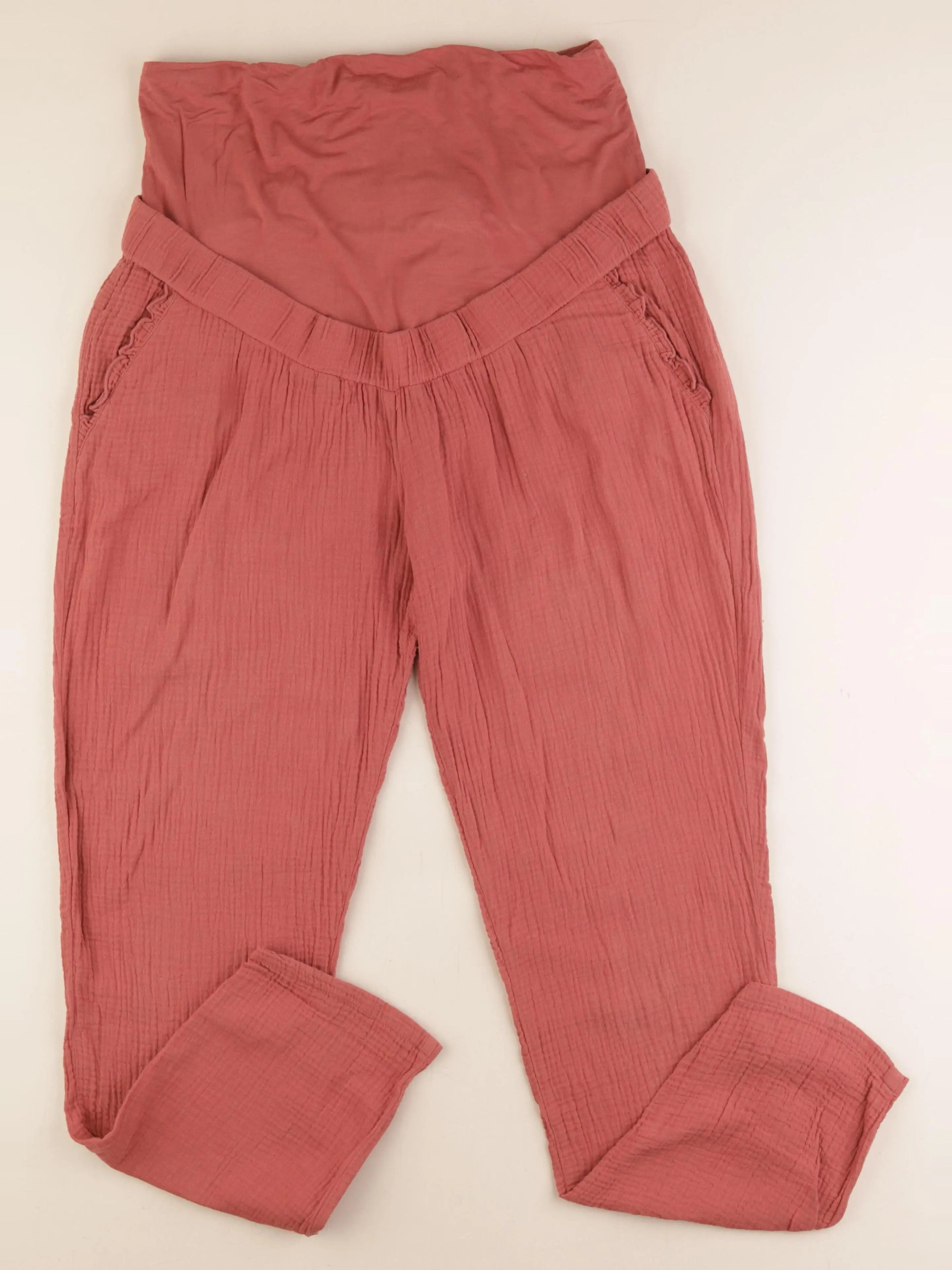 Vertbaudet - pantalon grossesse rose - 42