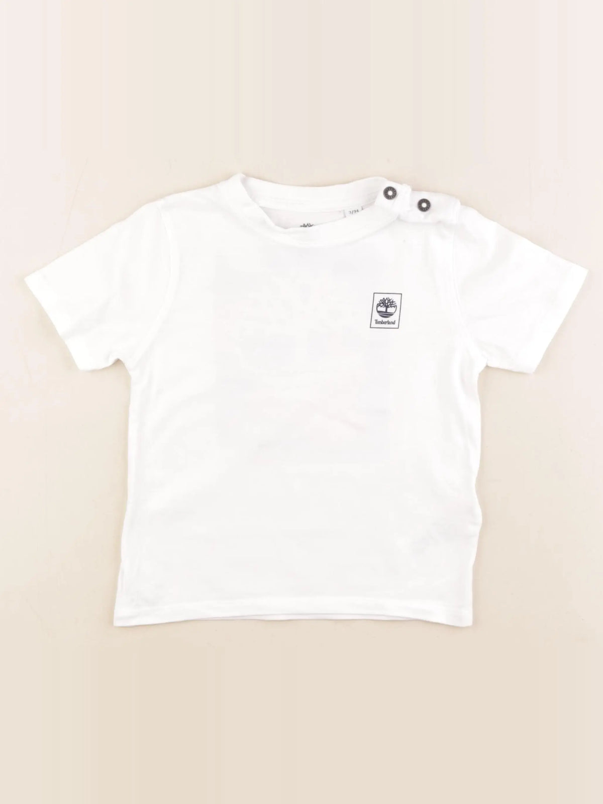 Timberland - tee-shirt imprimé au dos blanc - 3 ans