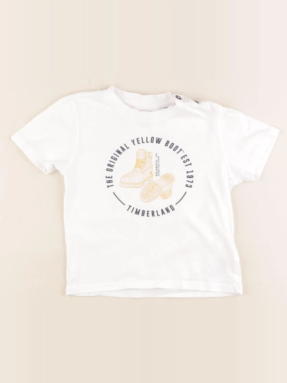 Timberland - tee-shirt blanc - 3 ans