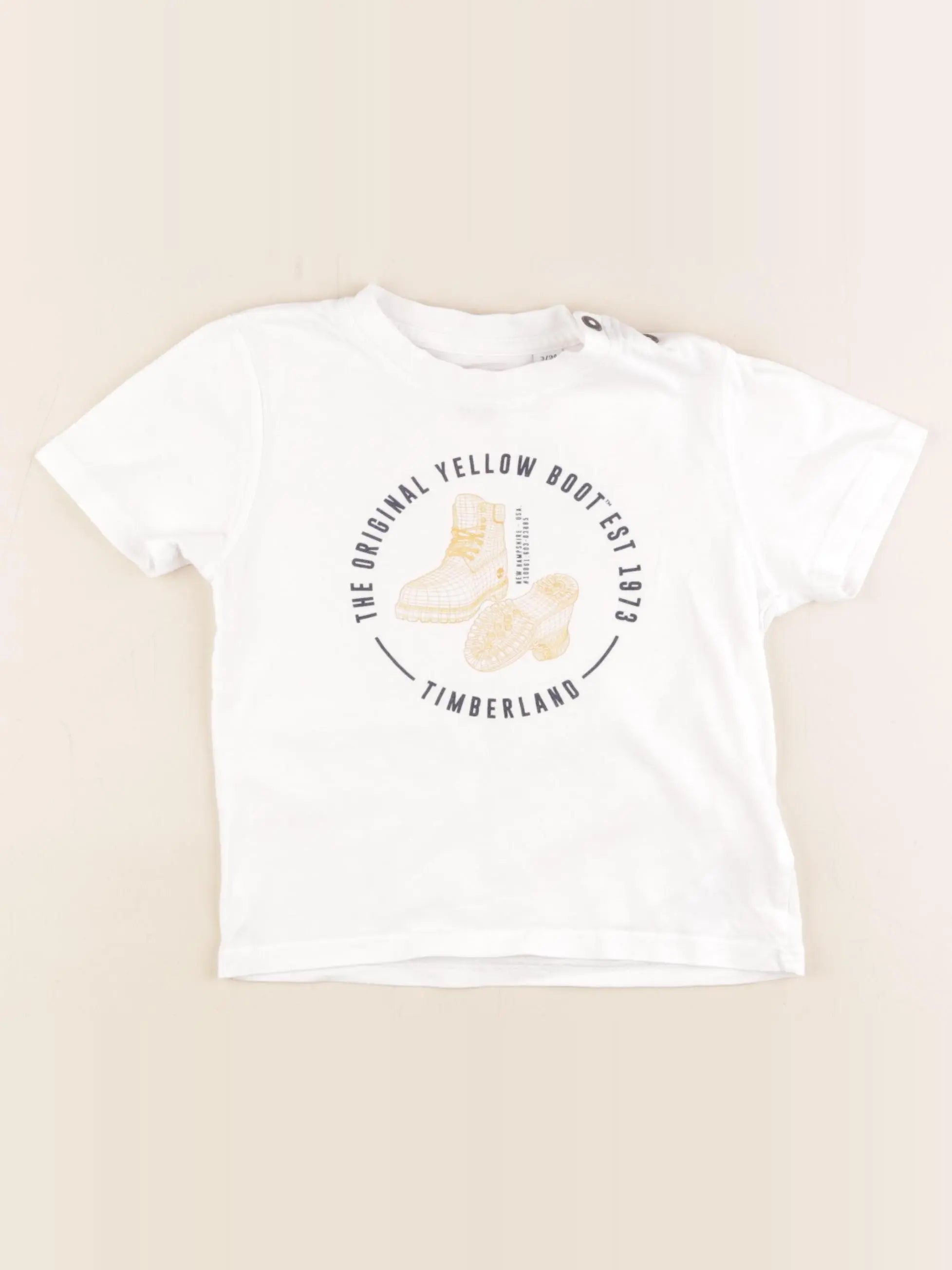 Timberland - tee-shirt blanc - 3 ans