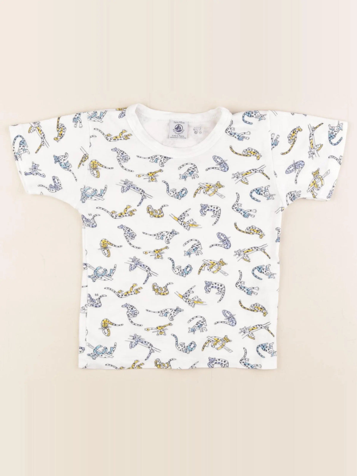 Petit Bateau - maillot de corps blanc - 3 ans