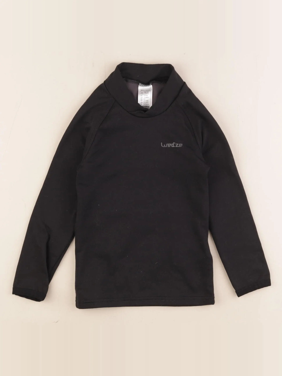 Decathlon ski - sous-pull technique noir - 4 ans