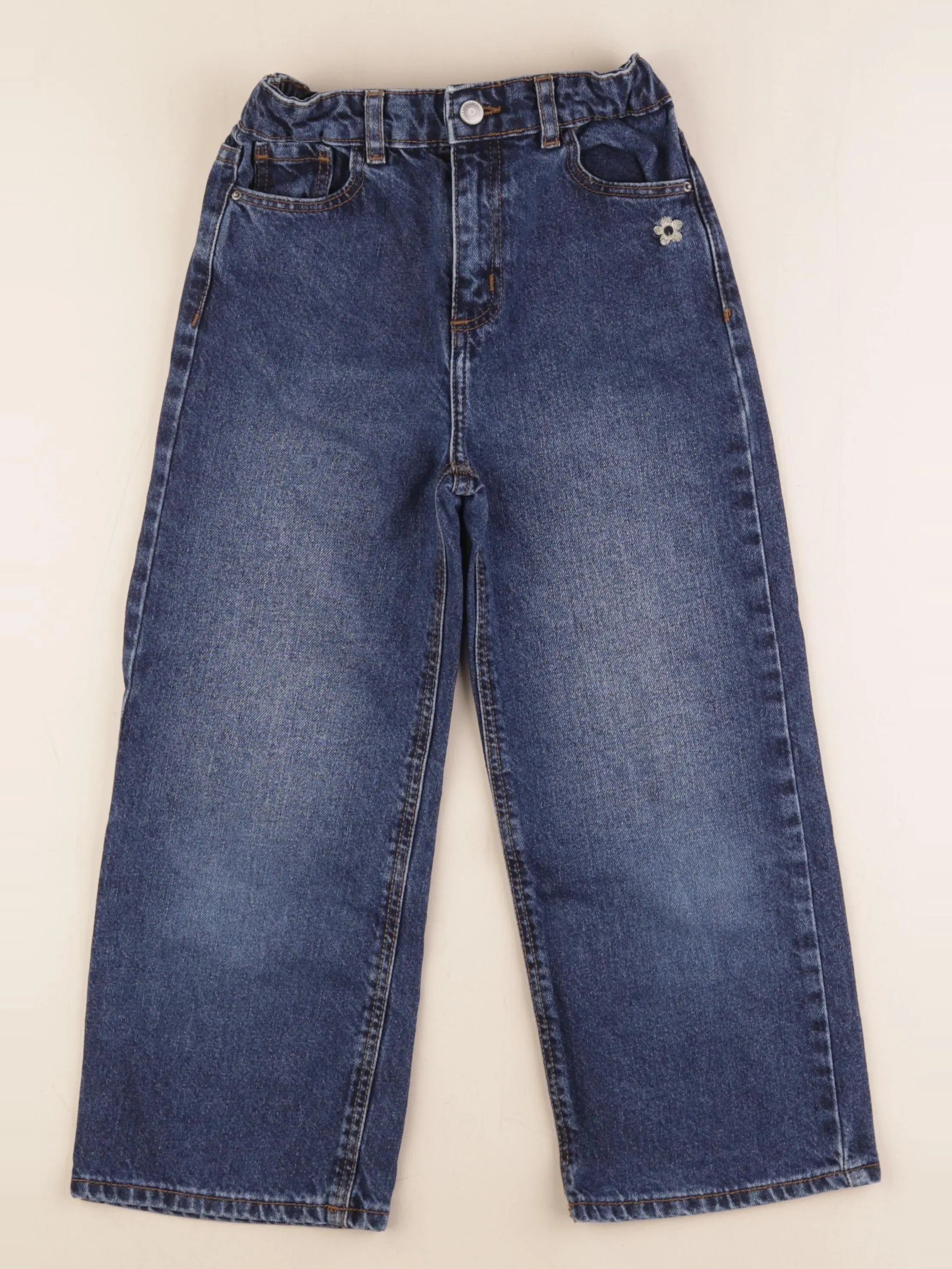 Vertbaudet - jean bleu - 7 ans