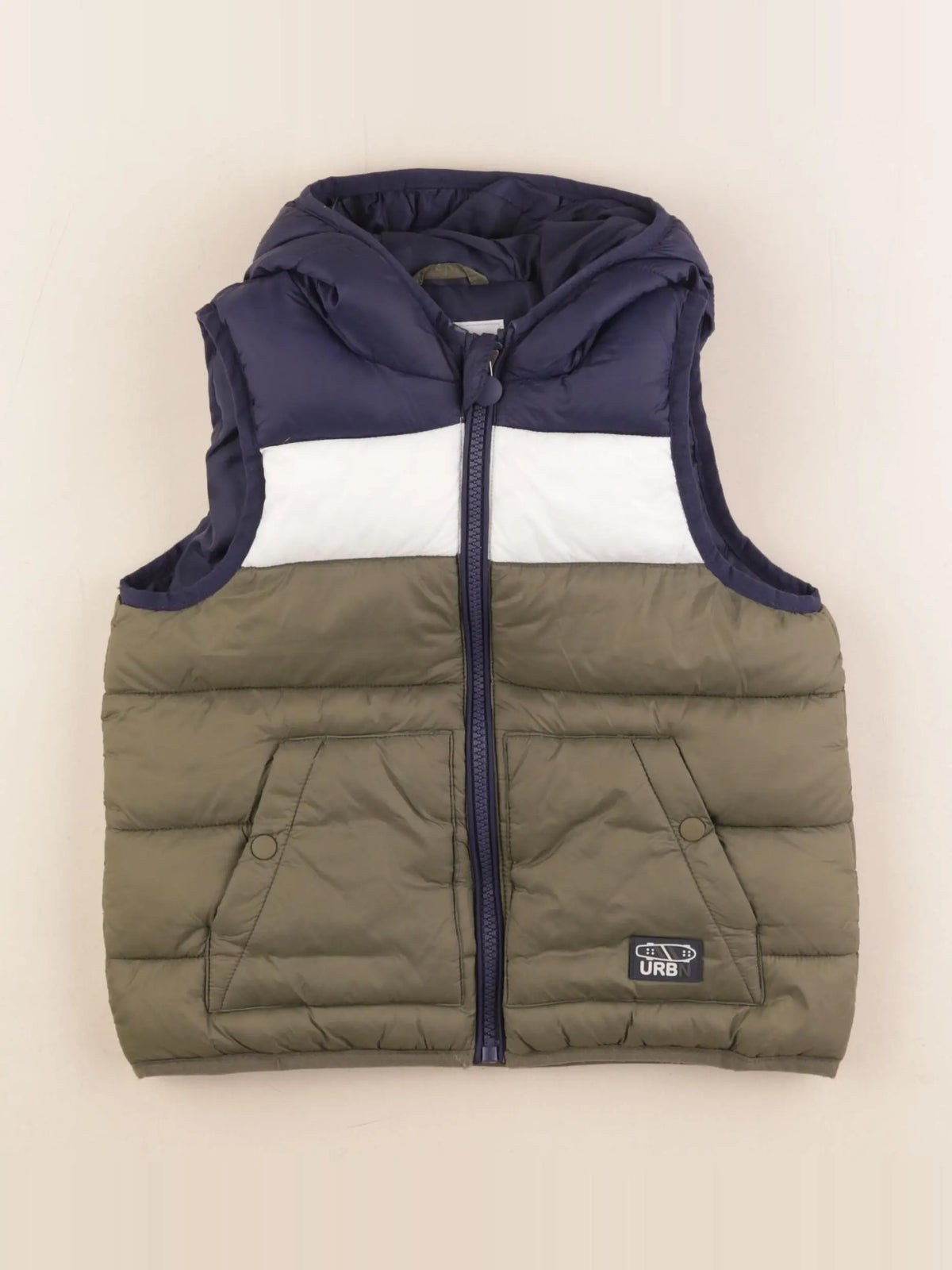 Vertbaudet - doudoune vert - 4 ans