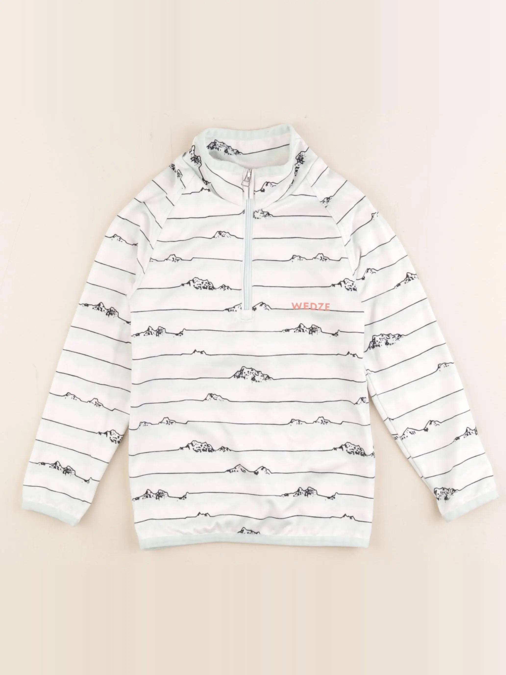 Decathlon ski - sous-pull technique vert - 4 ans