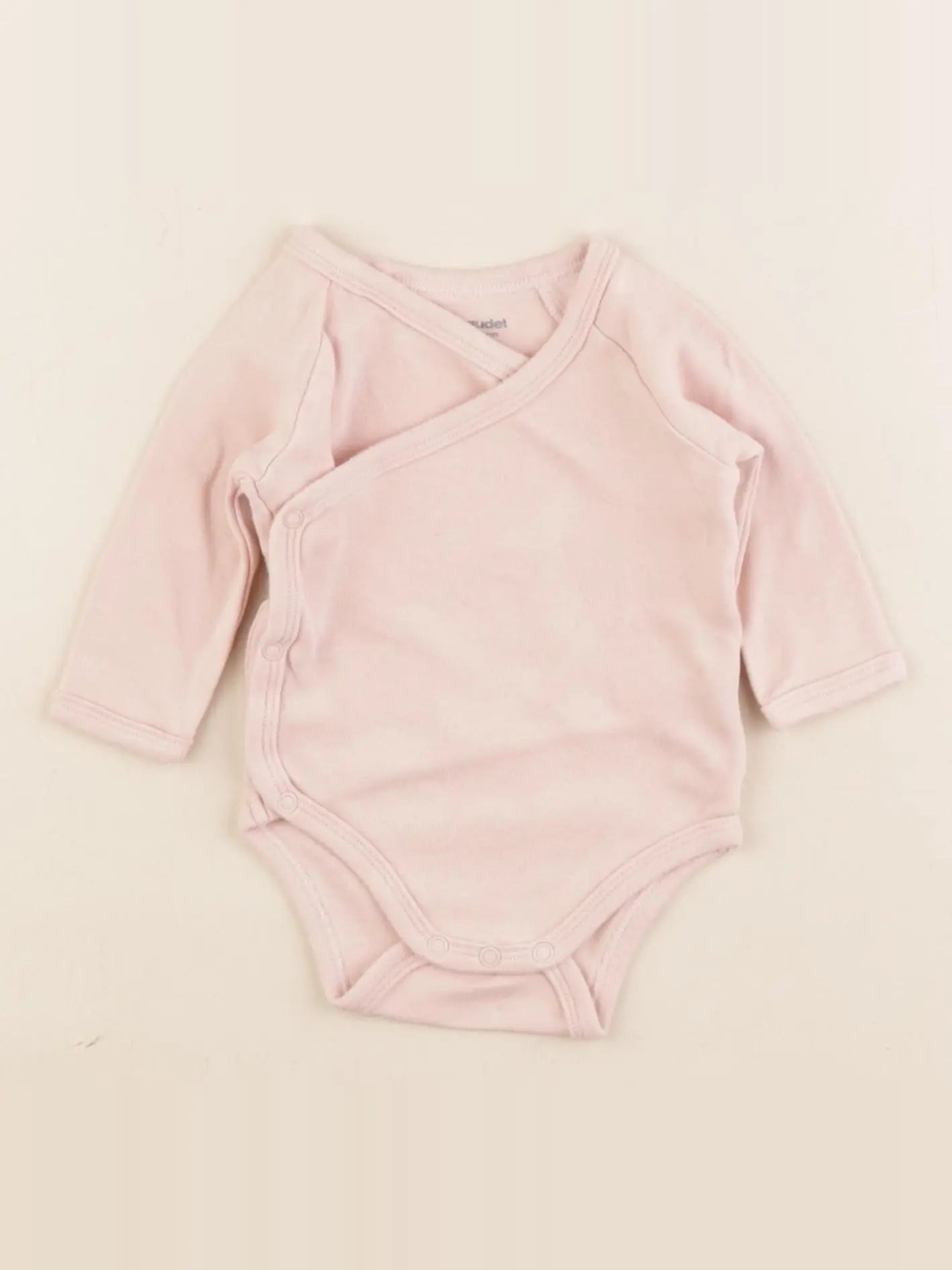 Vertbaudet - body rose - 3 mois