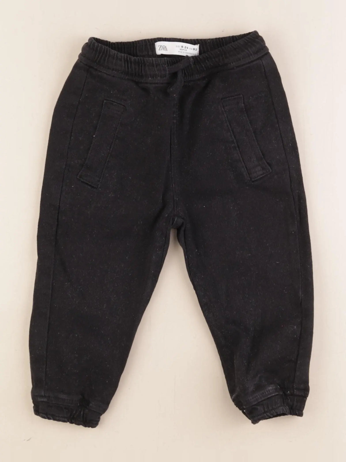 Zara - pantalon noir - 18/24 mois