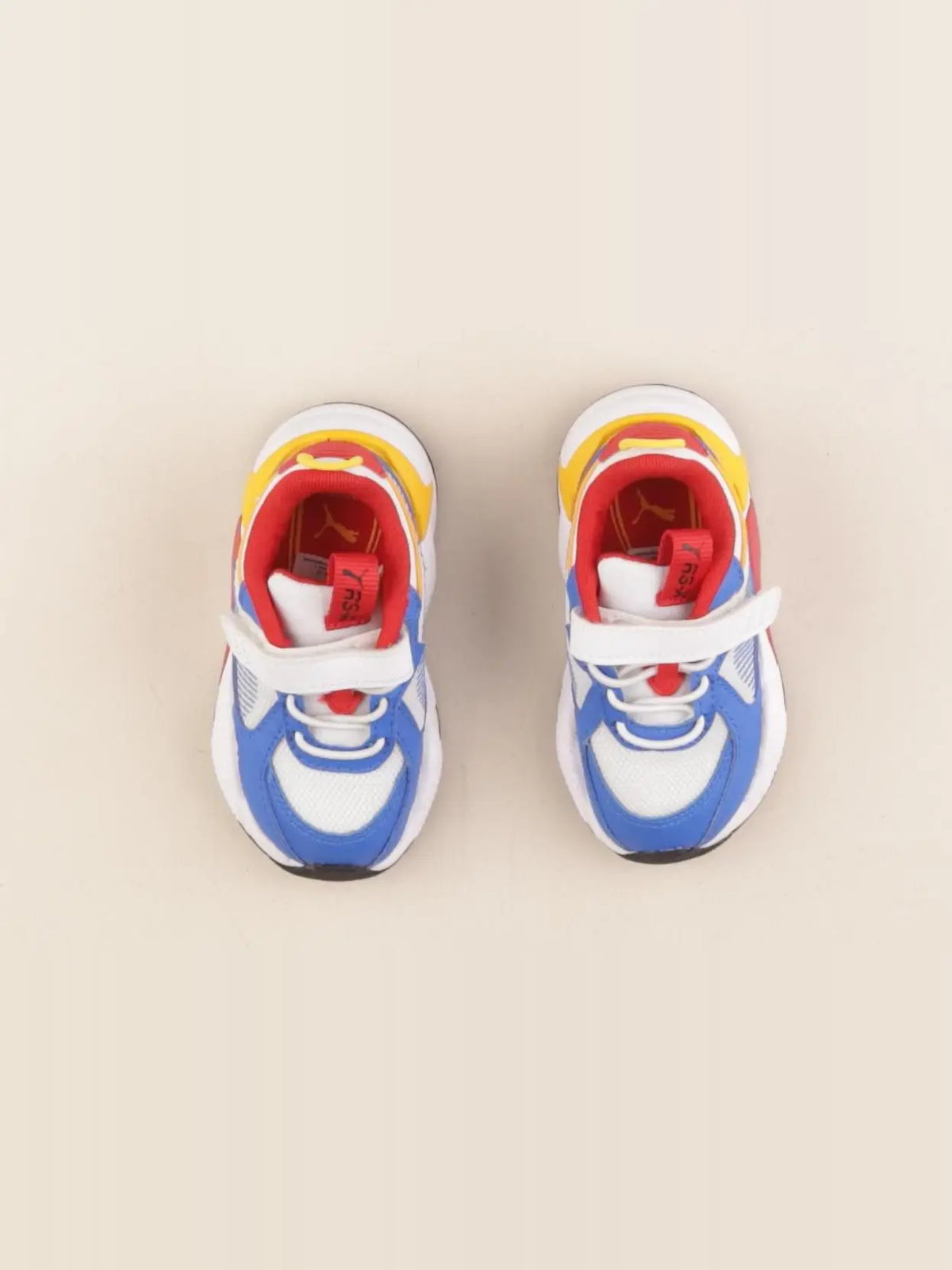 Puma - tennis à scratch/ lacets bleu - pointure 21
