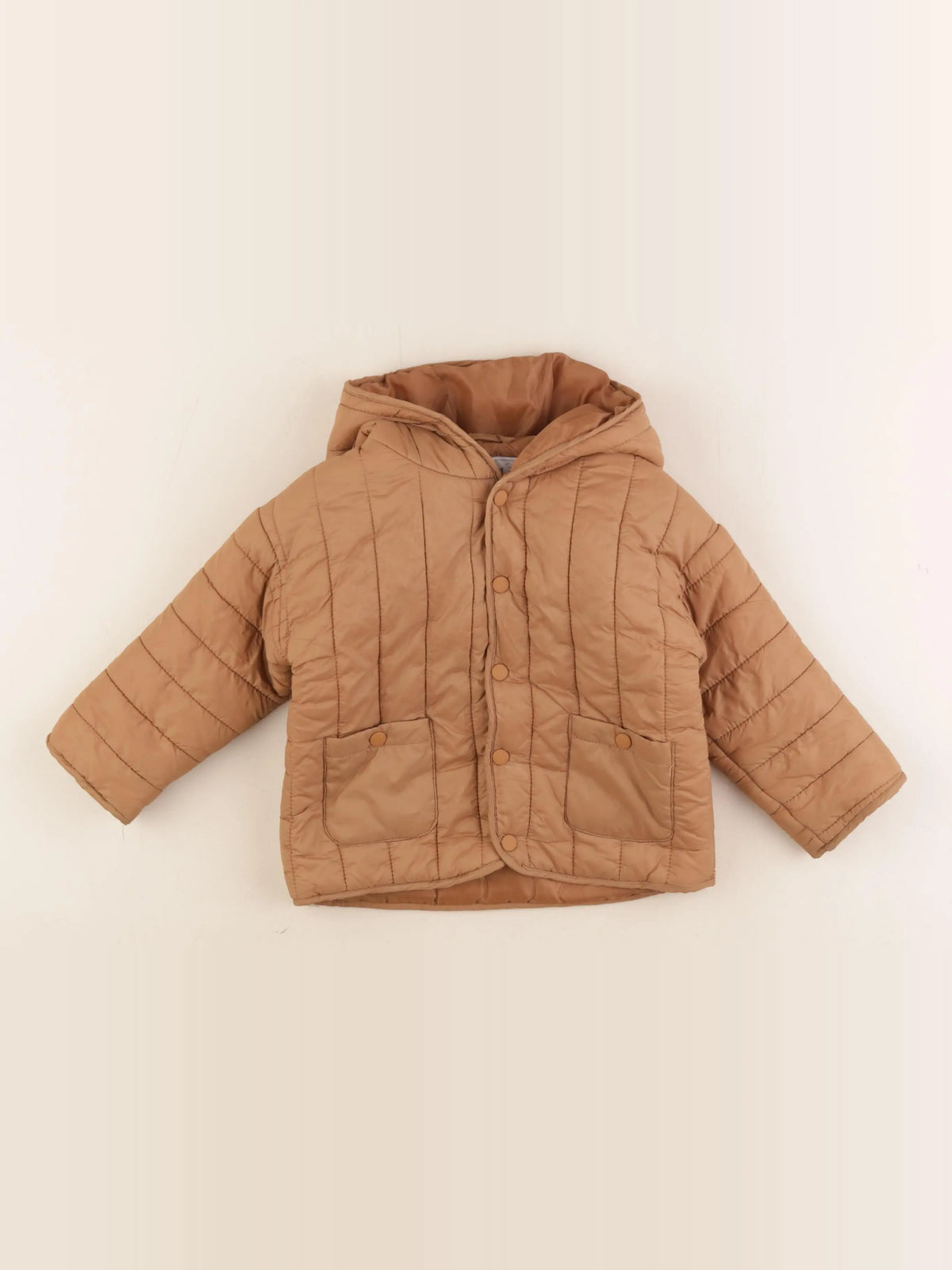 Vertbaudet - doudoune marron - 2 ans