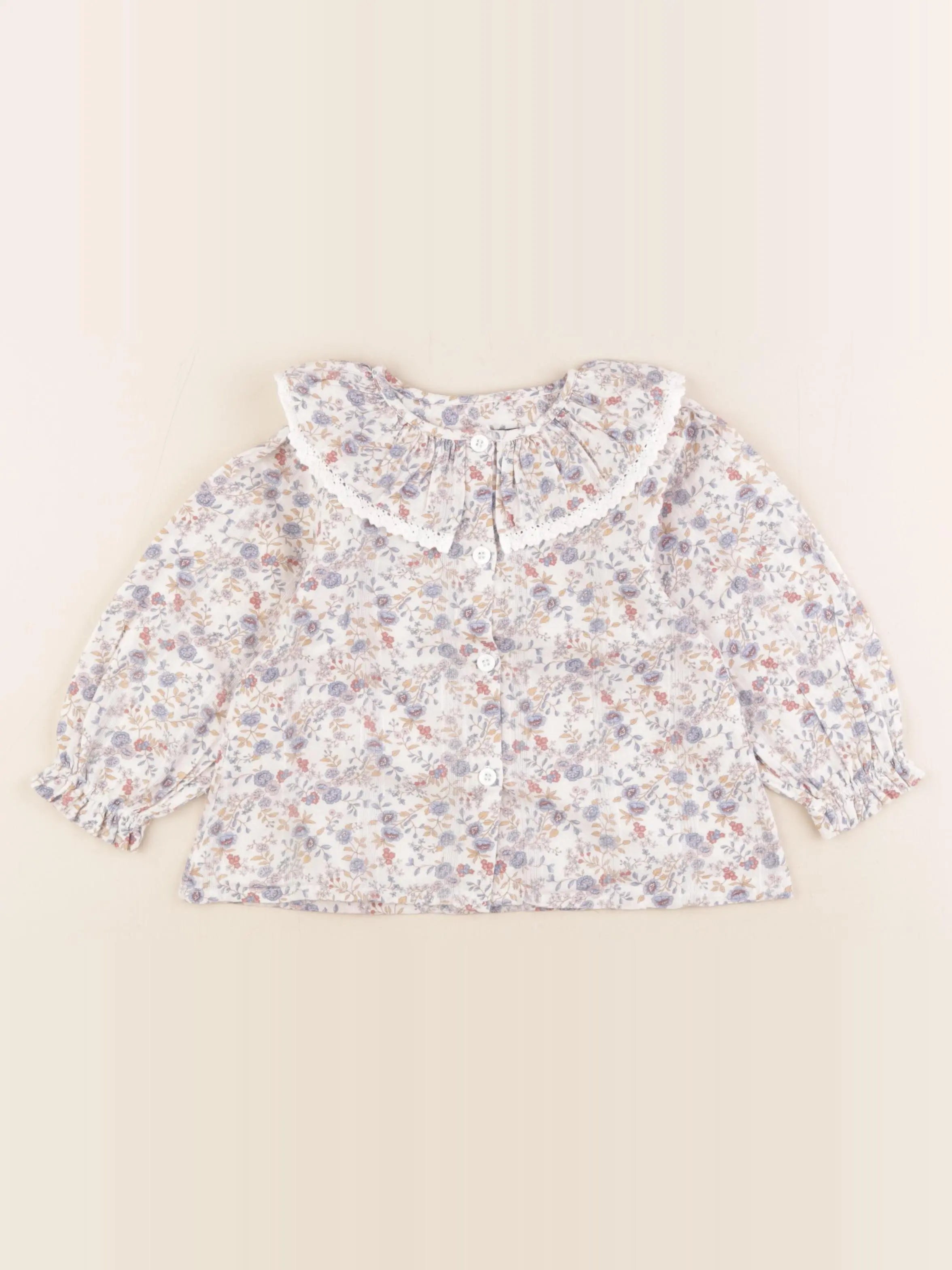 Maison Marelle - blouse violet - 36 mois