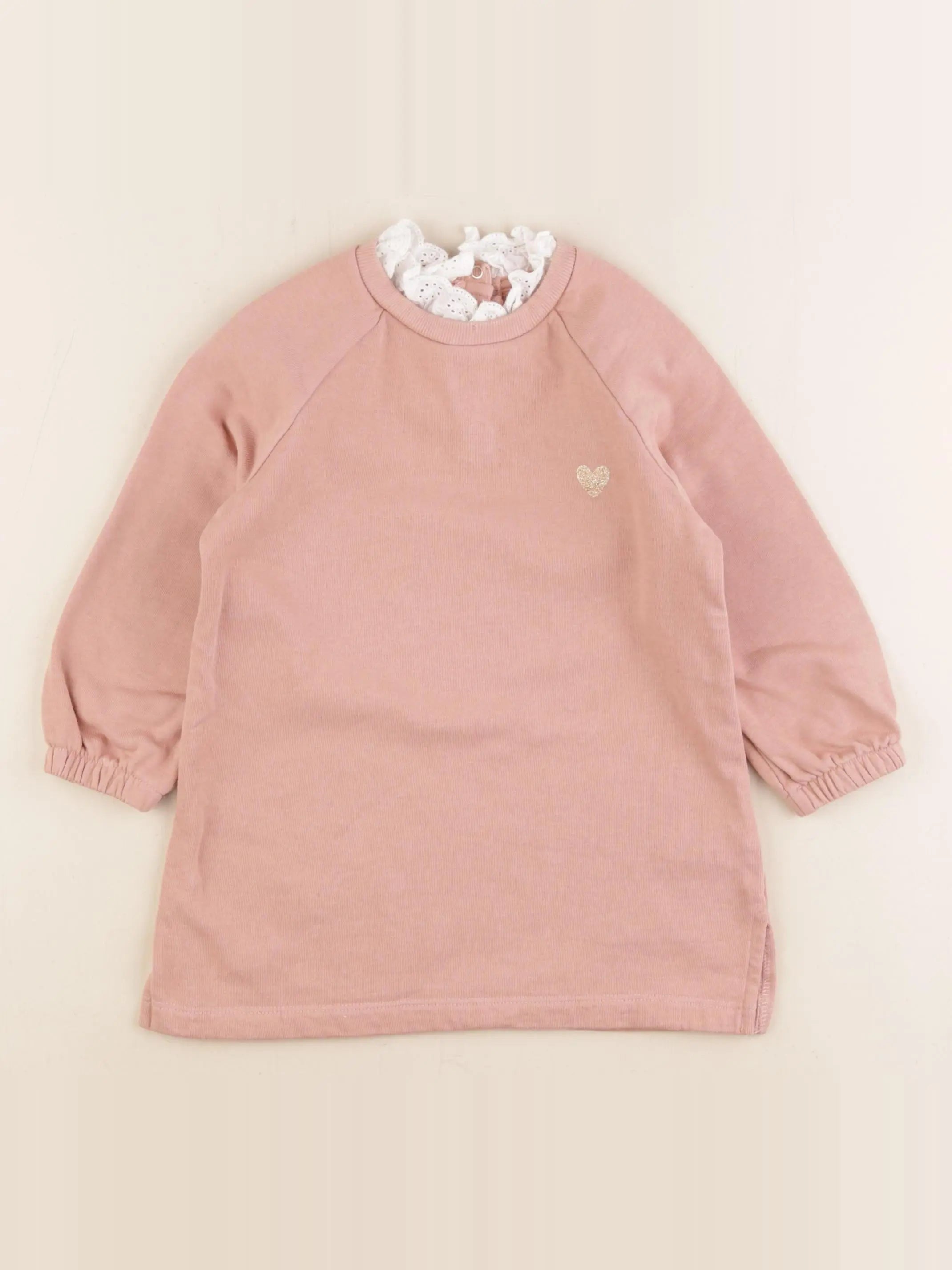 Vertbaudet - robe rose - 3 ans