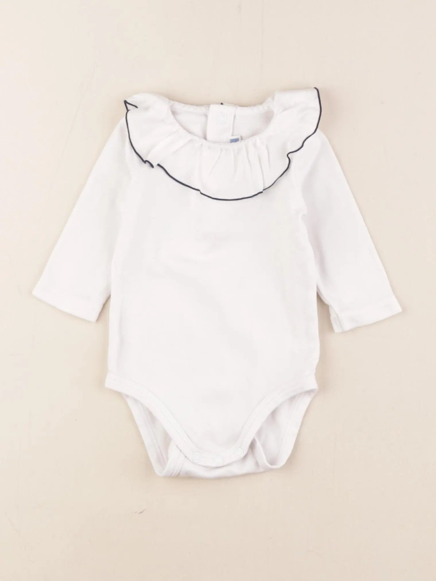 Jacadi - body à col blanc - 3 mois