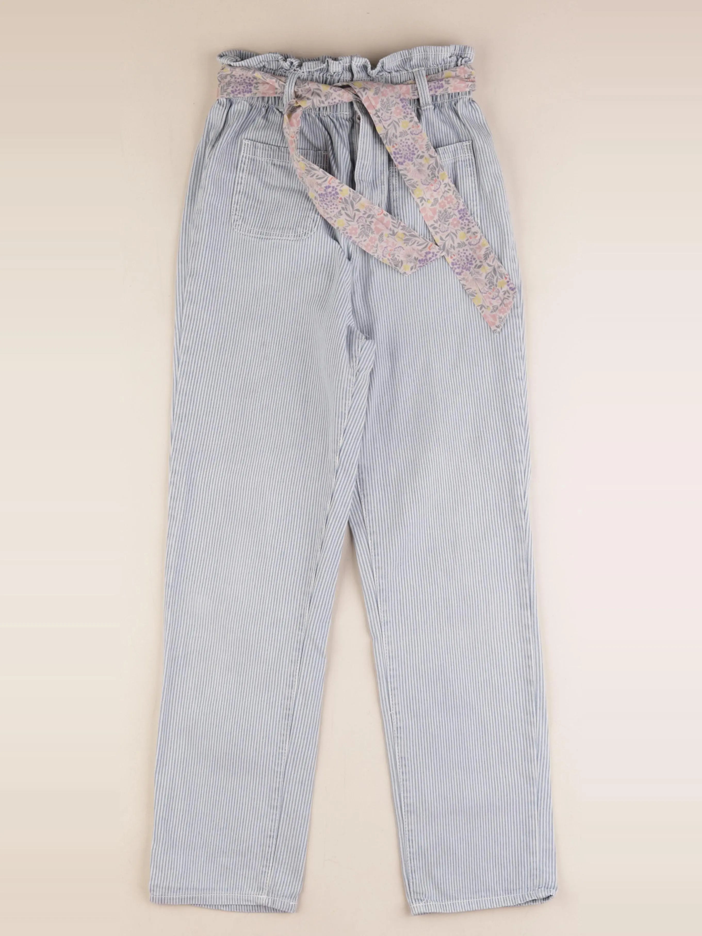 Vertbaudet - pantalon bleu - 9 ans