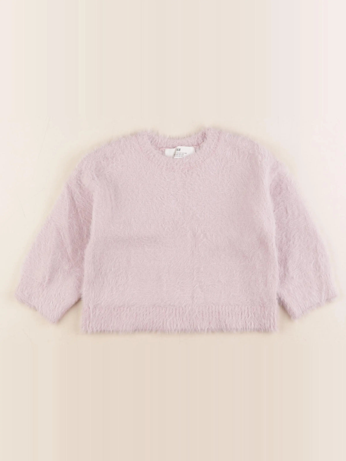 H&M - pull violet - 3/4 ans