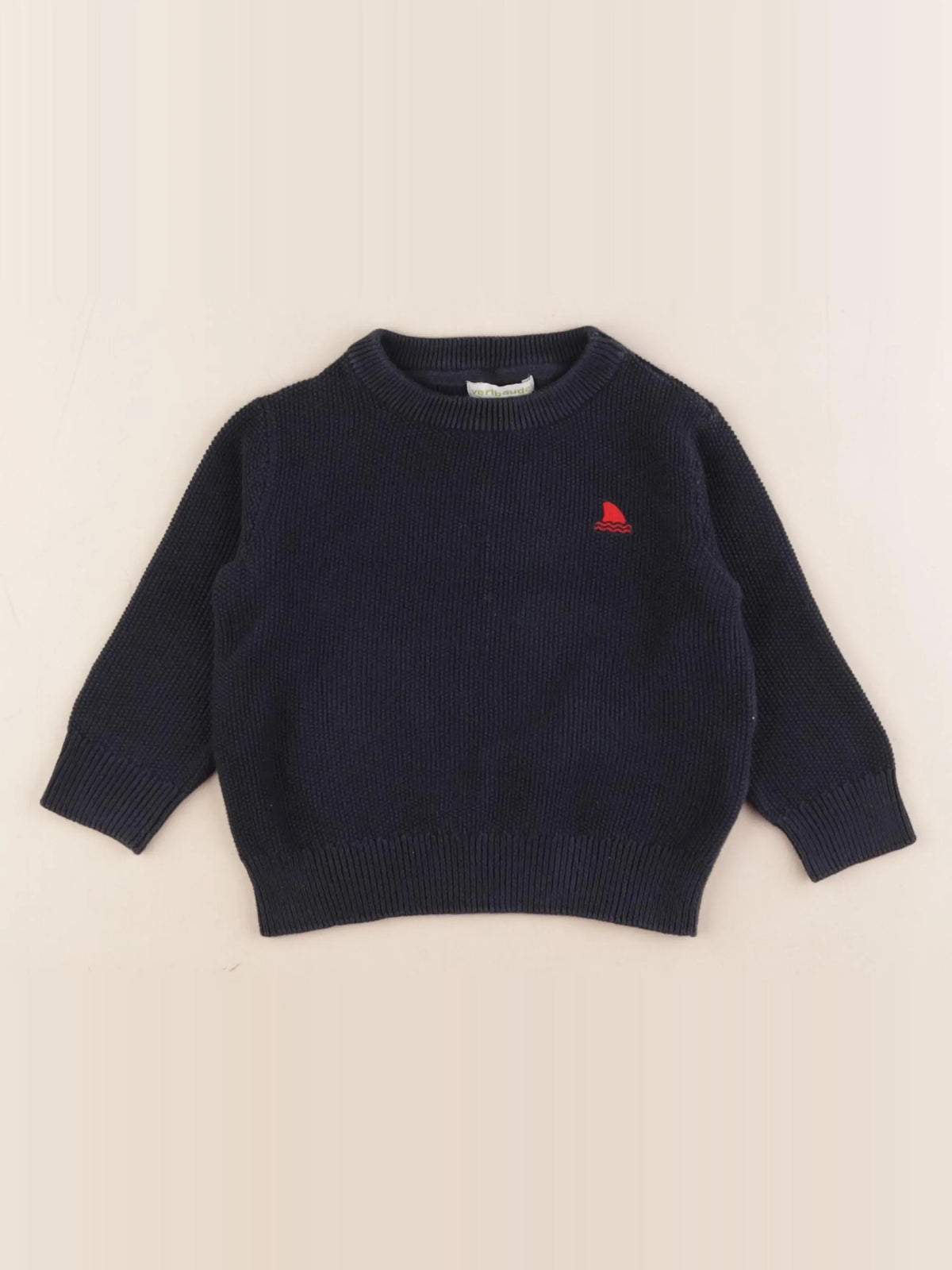Vertbaudet - pull bleu - 2 ans