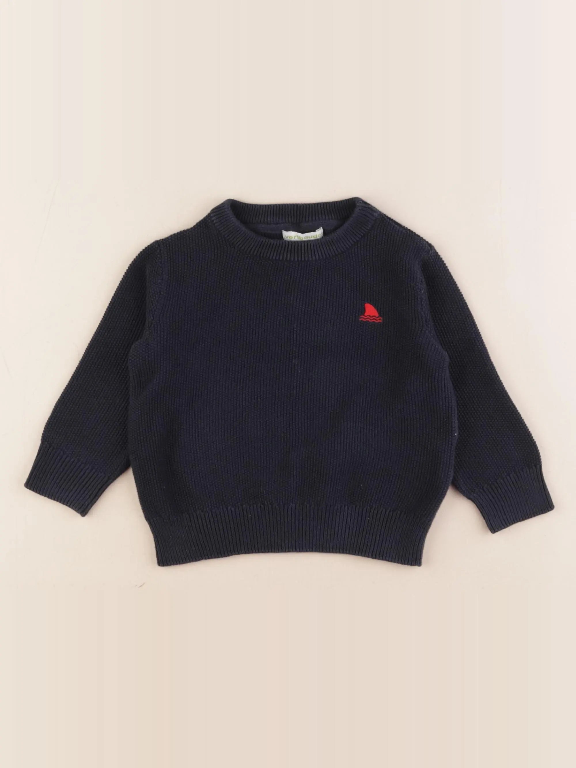Vertbaudet - pull bleu - 2 ans