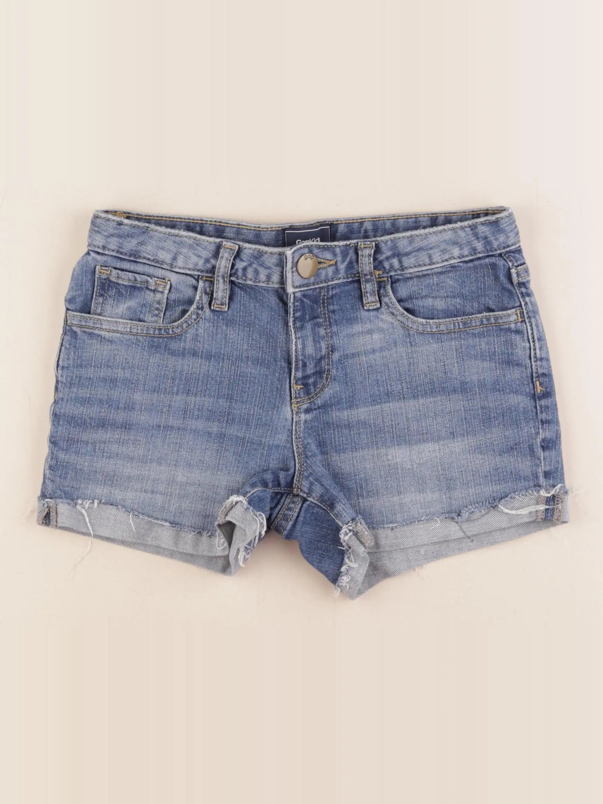 GAP - short bleu - 12 ans