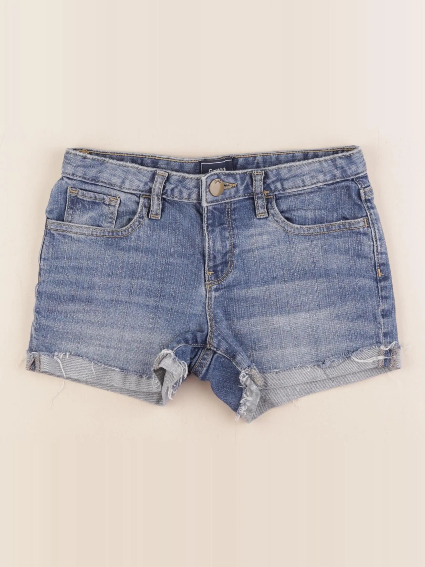 GAP - short bleu - 12 ans