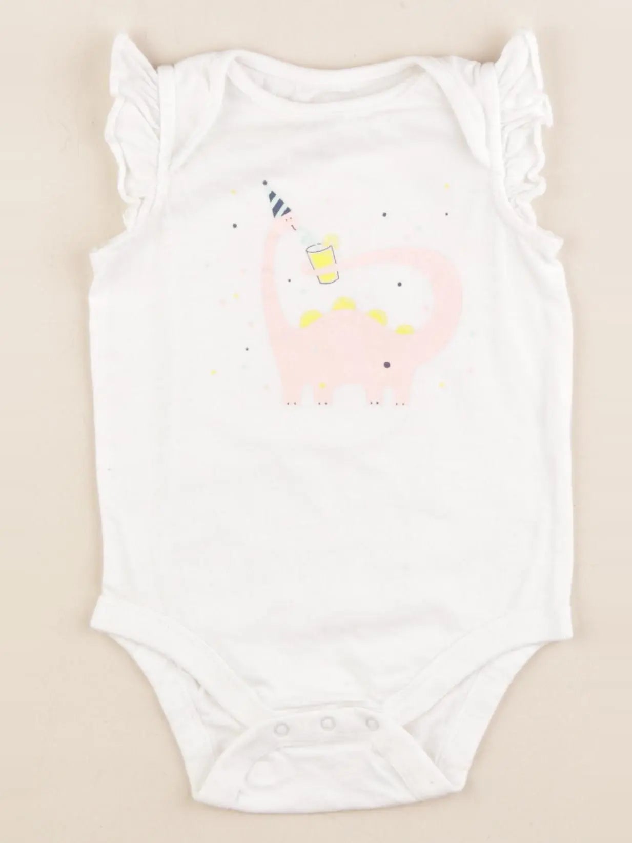 GAP - body blanc - 3/6 mois