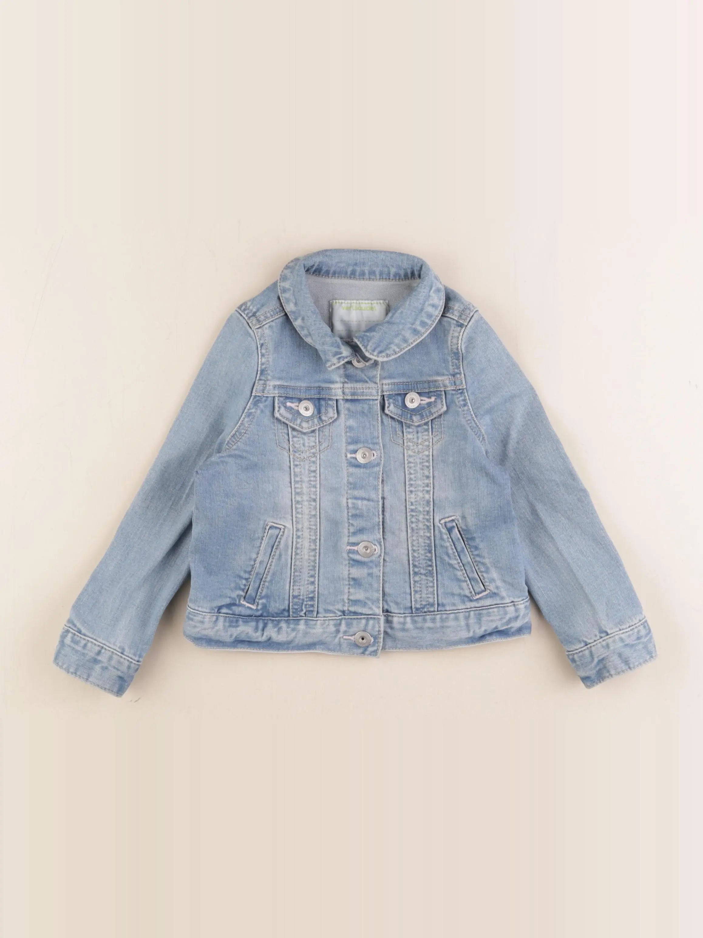 Vertbaudet - veste bleu - 3 ans