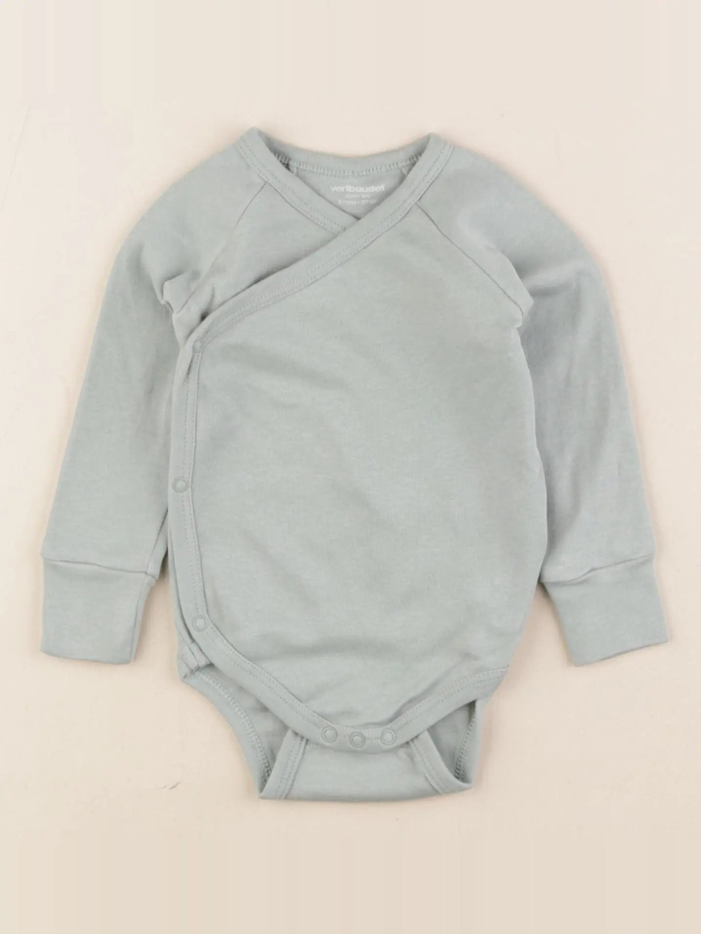 Vertbaudet - body vert - 6 mois