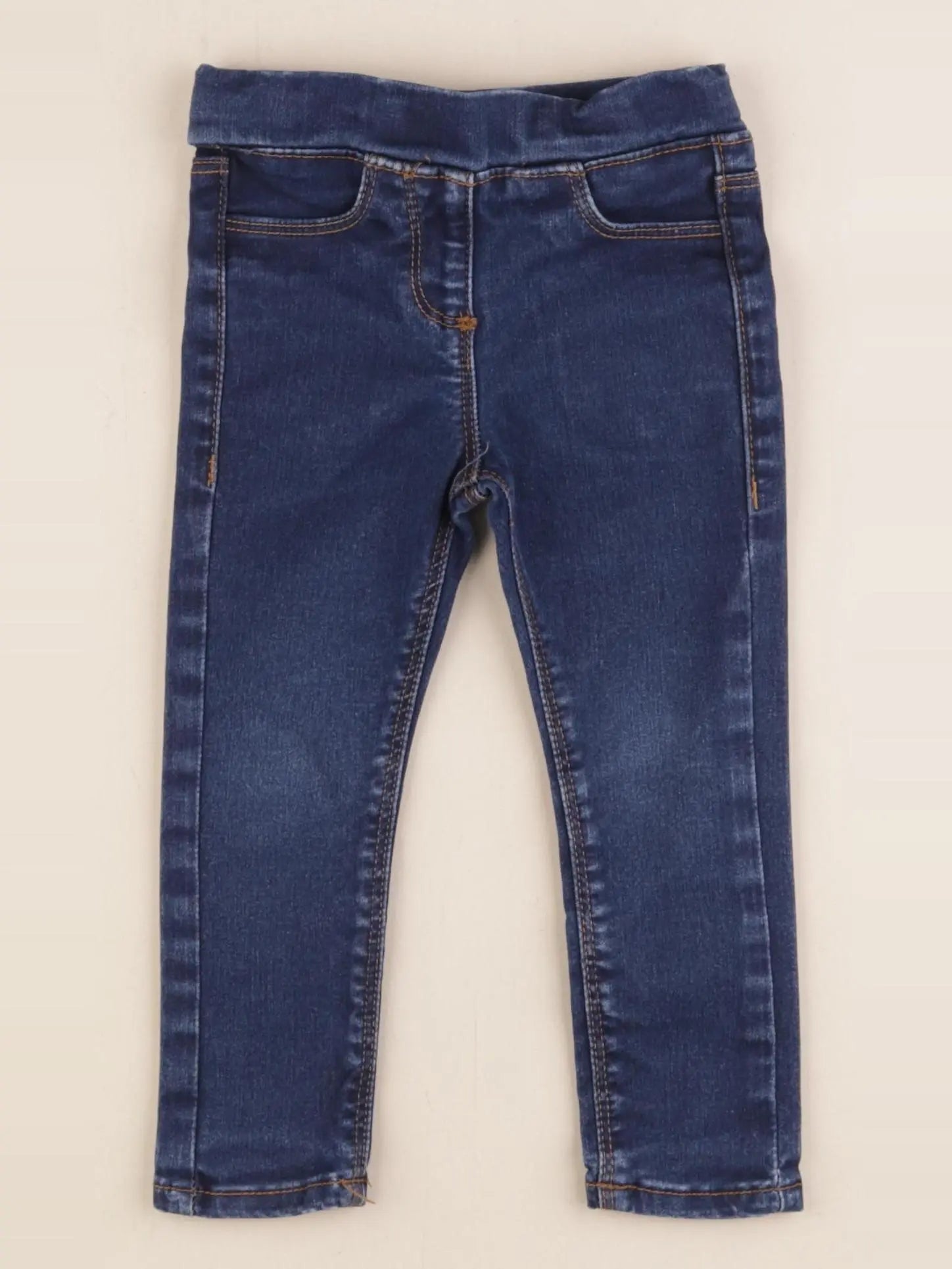 Vertbaudet - jegging bleu - 2 ans