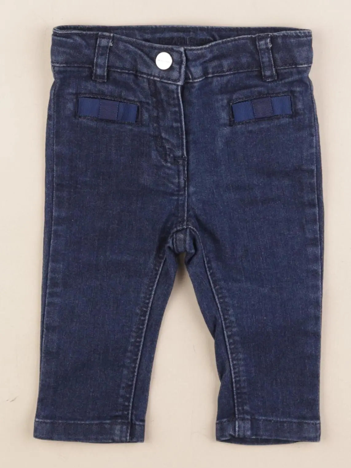 Jacadi - jean bleu - 6 mois