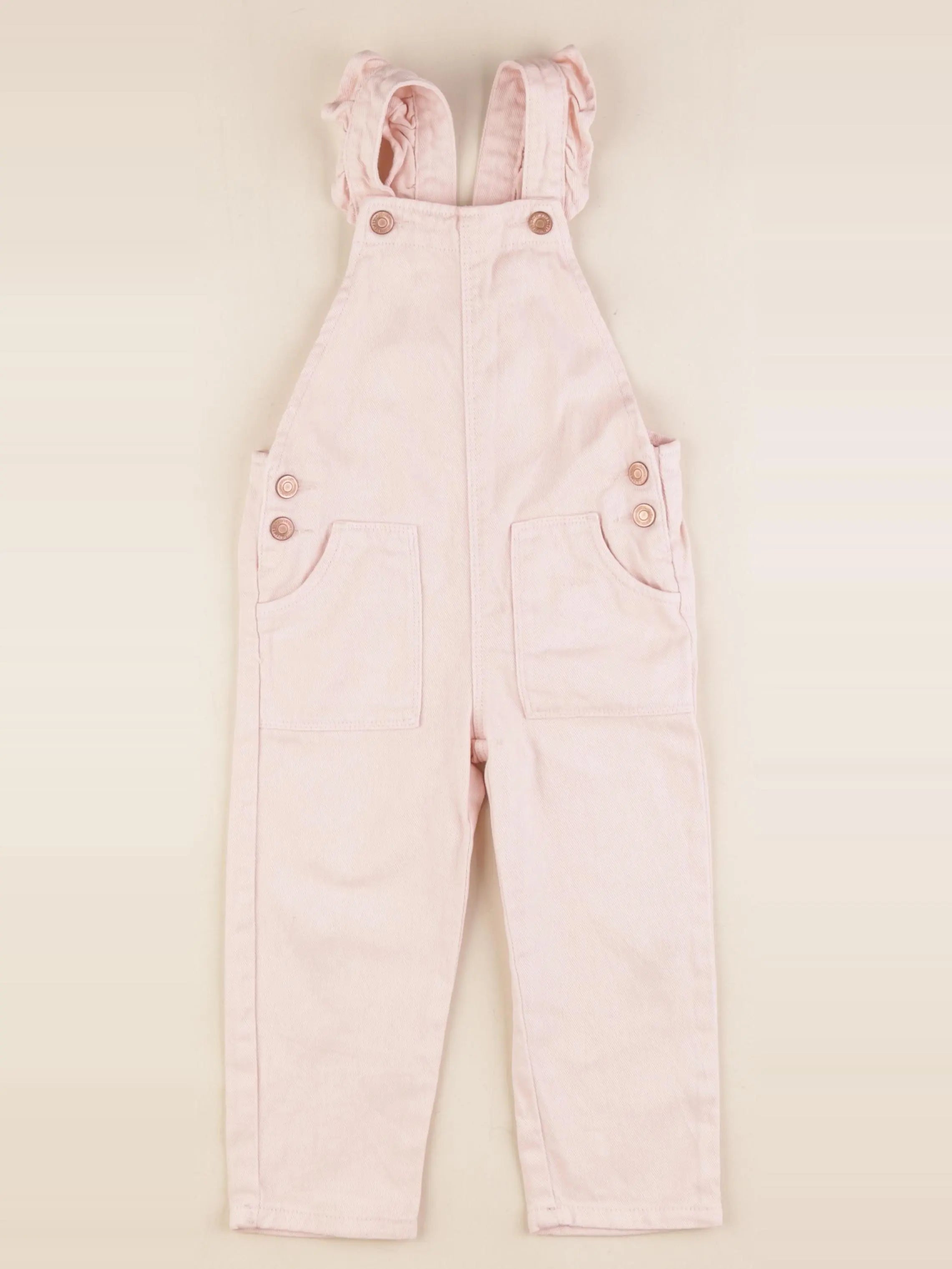 Vertbaudet - salopette rose - 3 ans