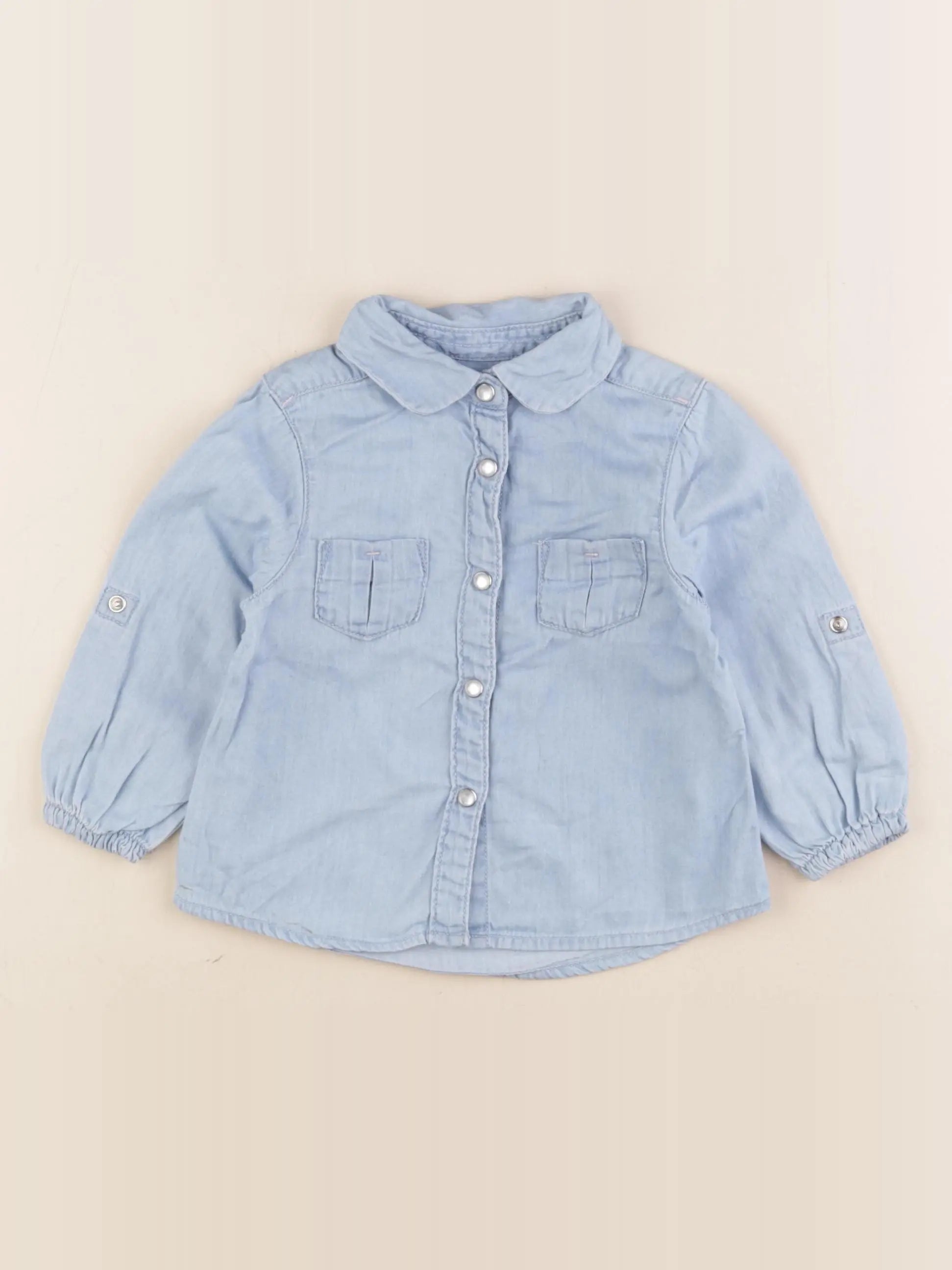 Zippy - blouse bleu - 9/12 mois