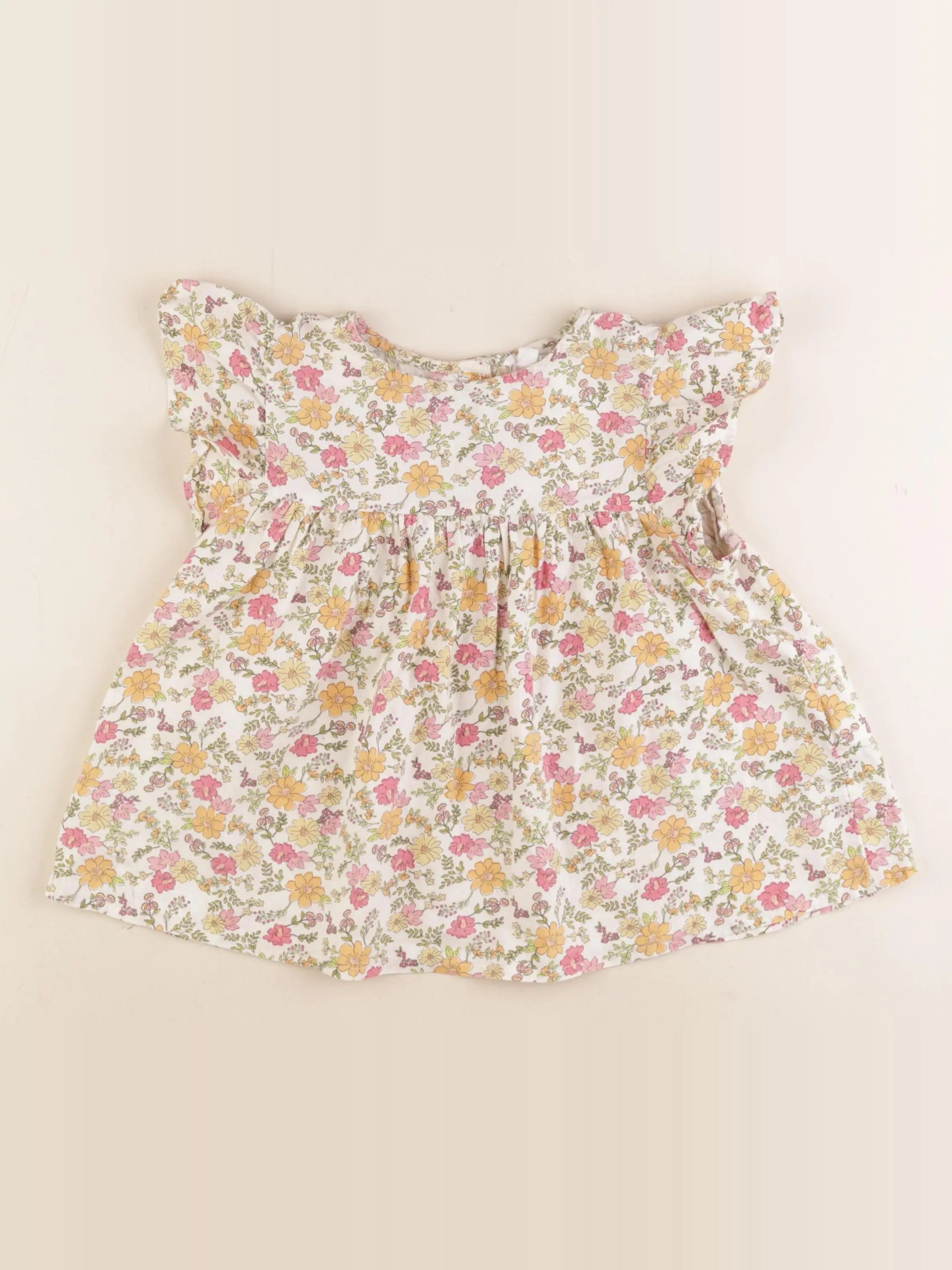 Vertbaudet - blouse multicolore - 7 ans