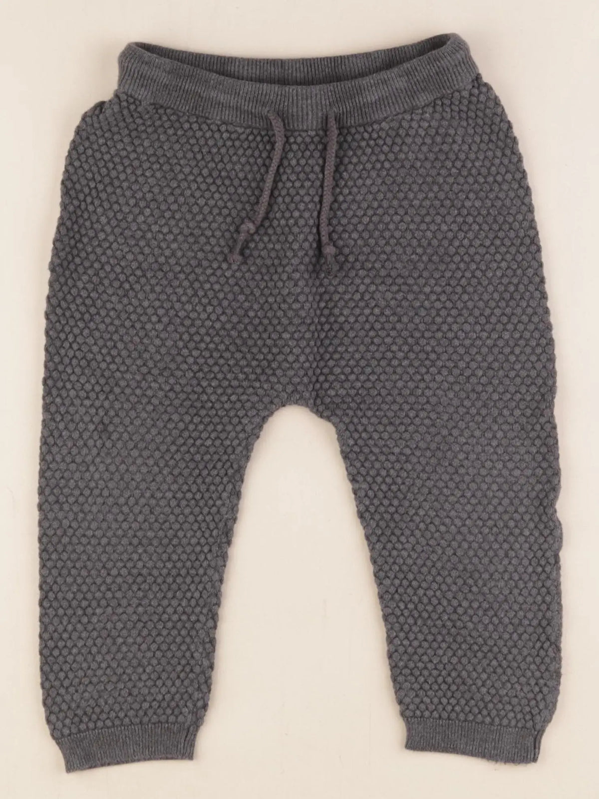 H&M - sarouel gris - 18/24 mois