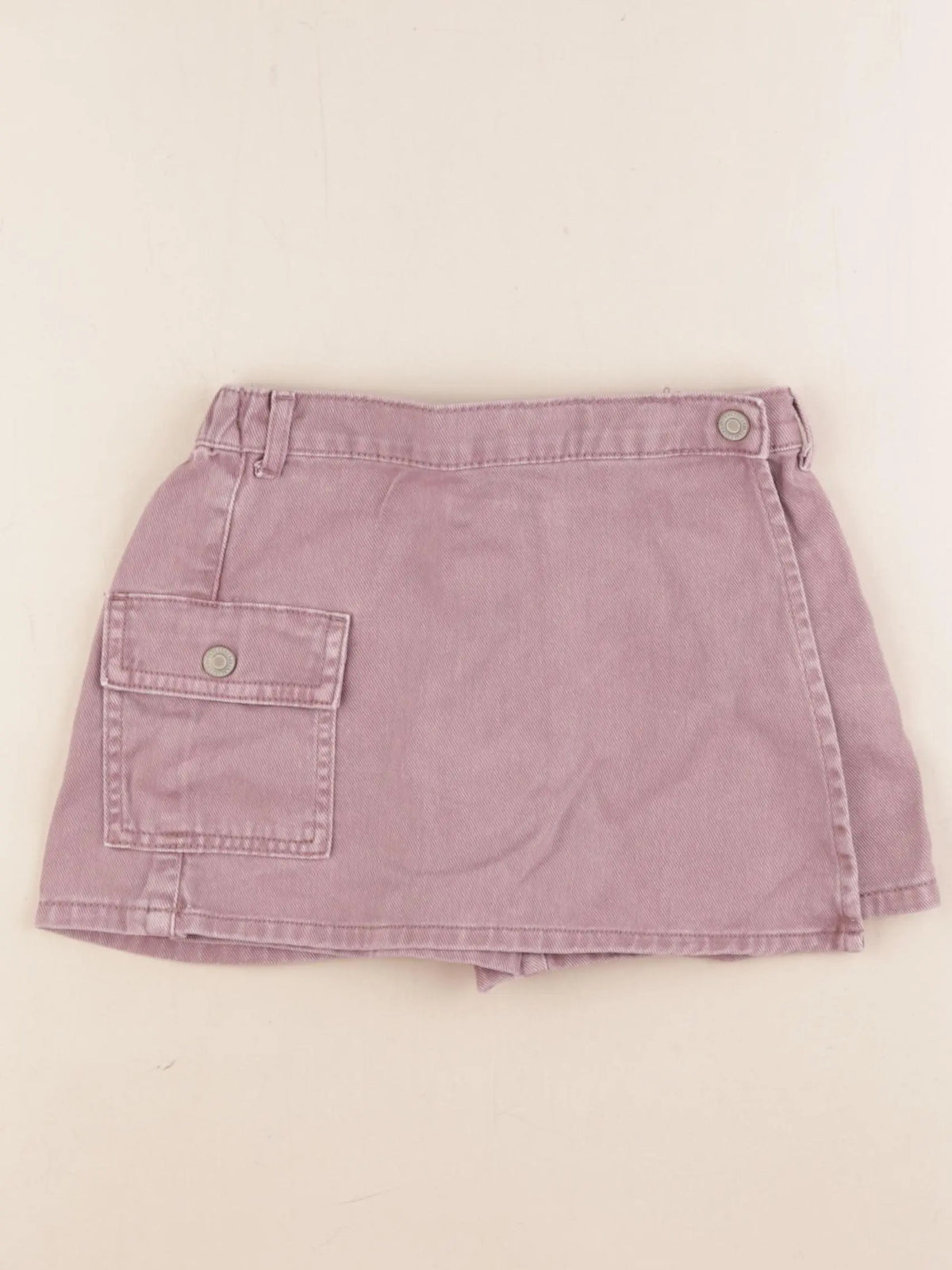 Vertbaudet - jupe short violet - 8 ans