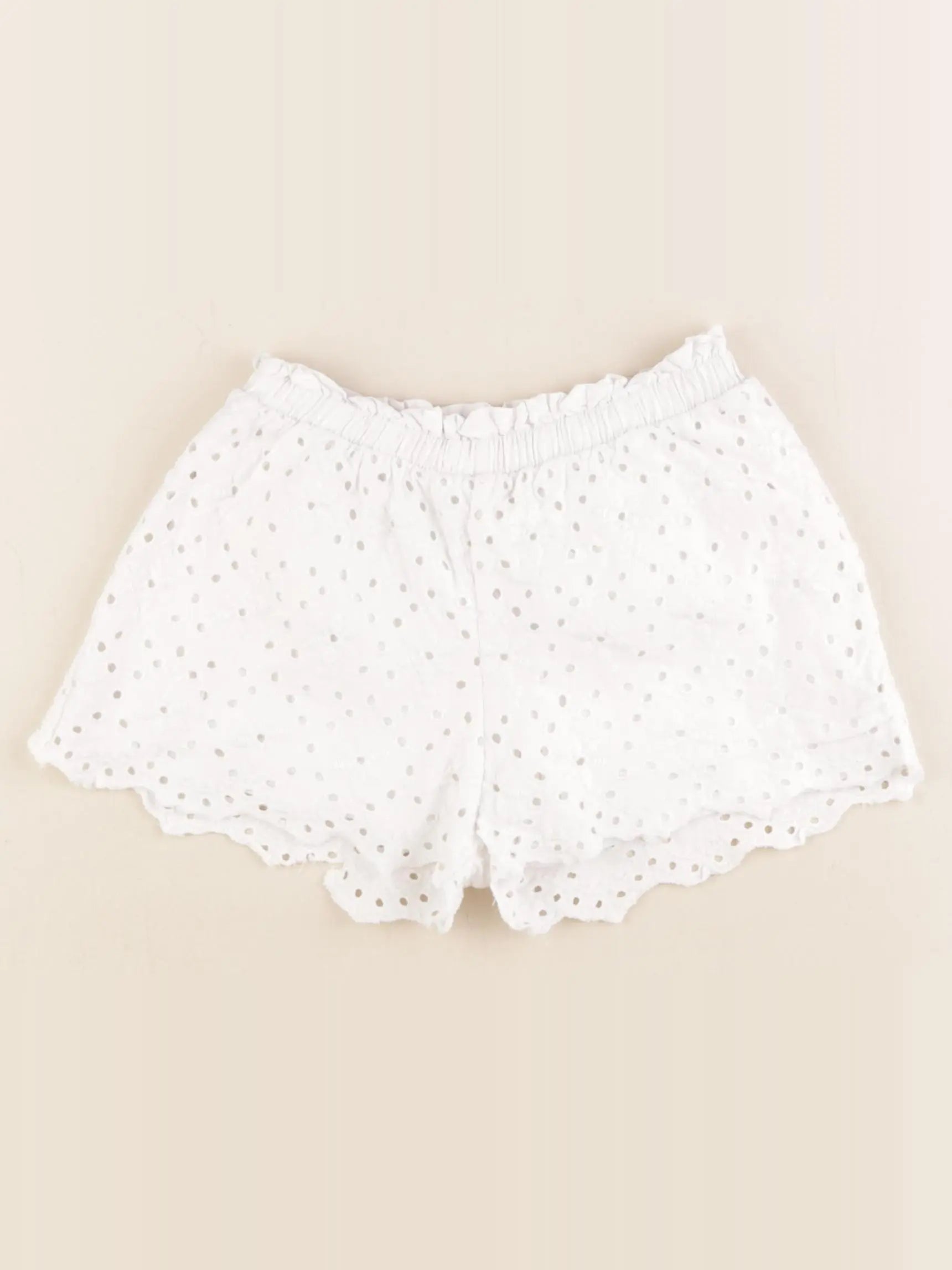 Zara - short blanc - 3/4 ans
