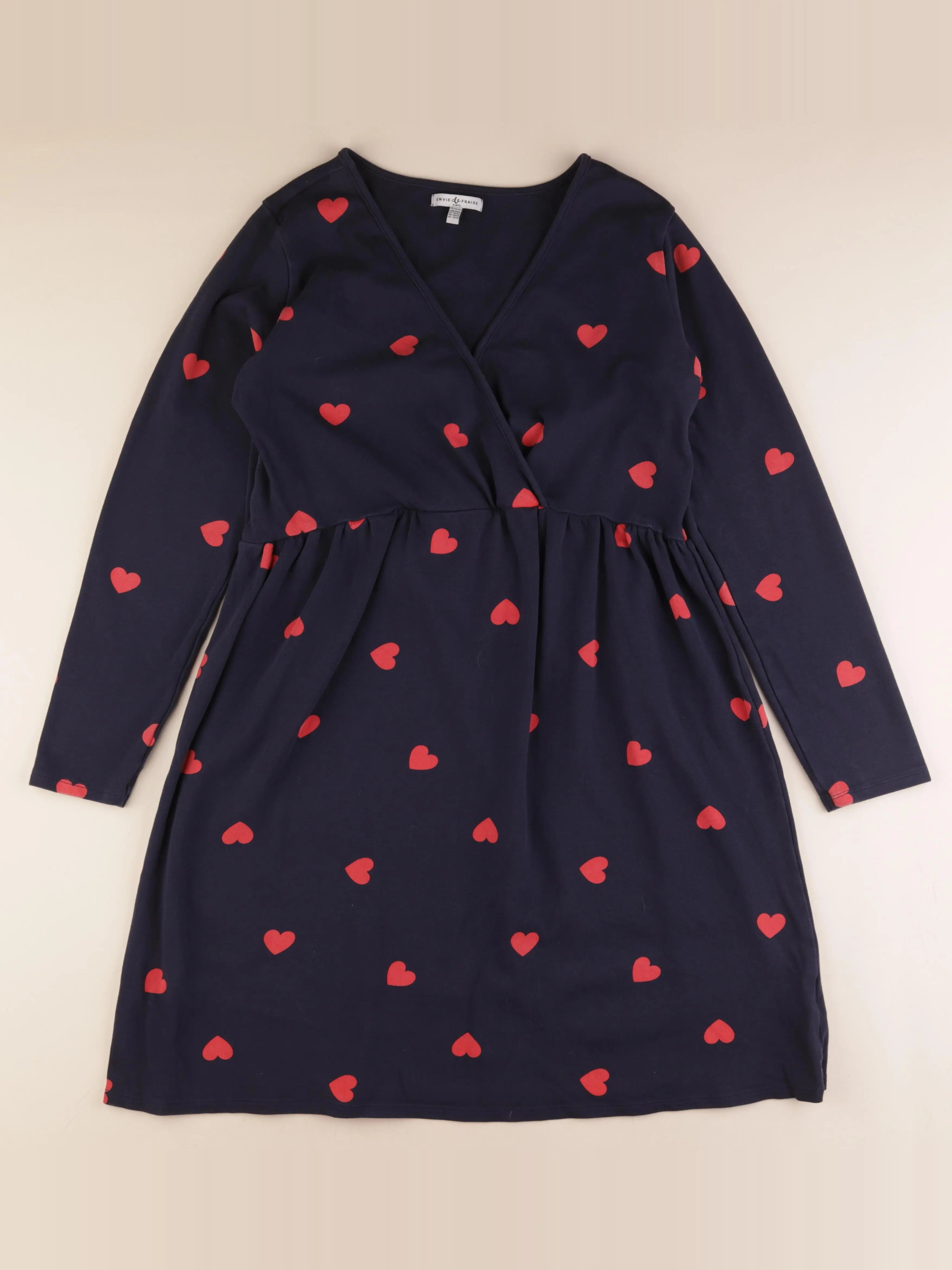 Envie de fraise - robe grossesse bleu, rouge - 46 à 48